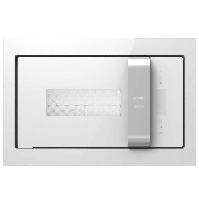 Изображение товара Встраиваемая микроволновая печь Gorenje BM235ORAW 23 л 900 Вт гриль дисплей