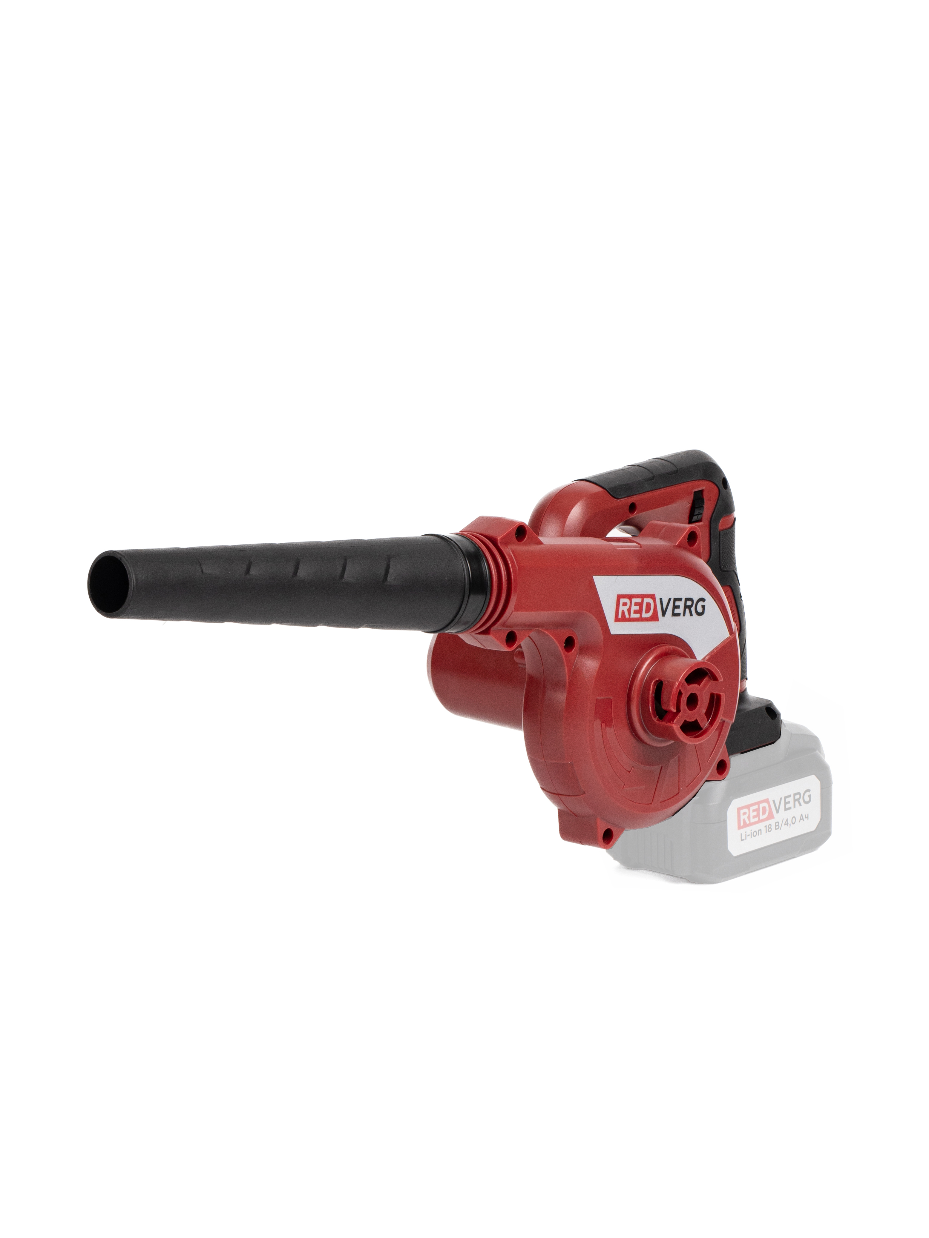 Изображение товара Воздуходувка садовая аккумуляторная REDVERG RD-BV18M/U 18 В без АКБ