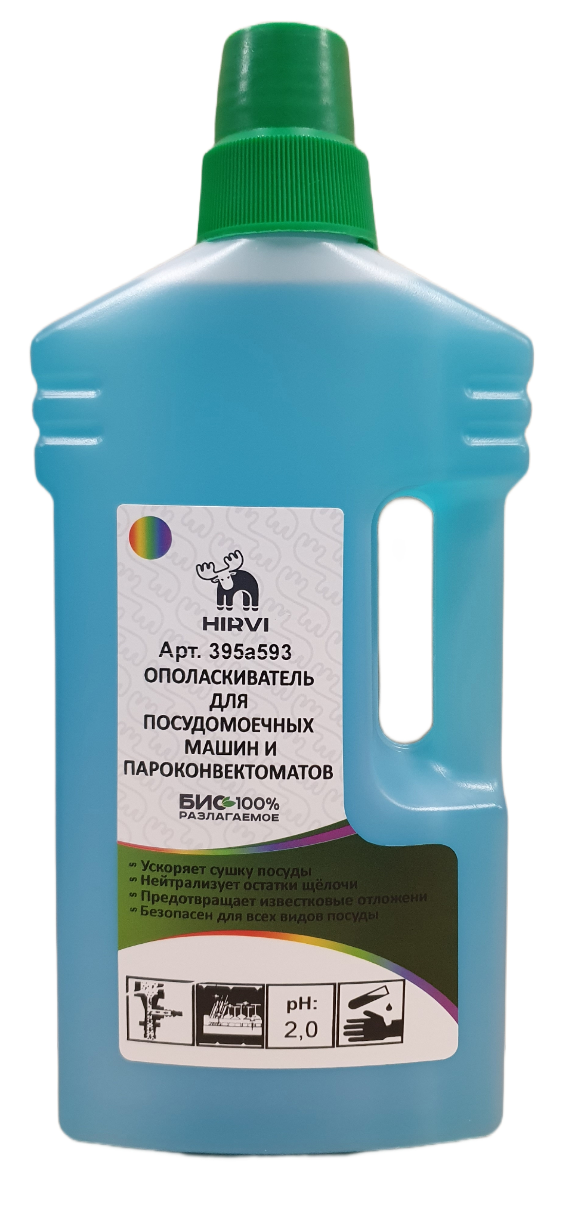 Изображение товара Ополаскиватель для посудомоечной машины Hirvi Minty Smell Sanita R концентрат 1л