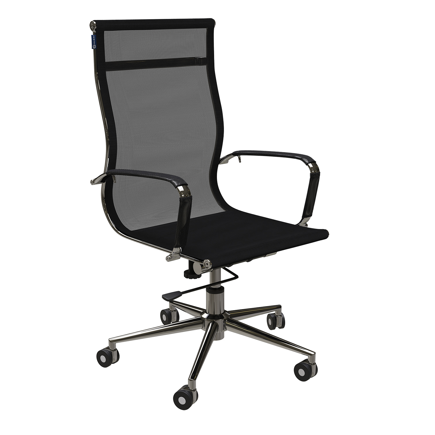 Изображение товара Офисное кресло Alsav AL 772 56x115.5x68.5 см сетка цвет черный