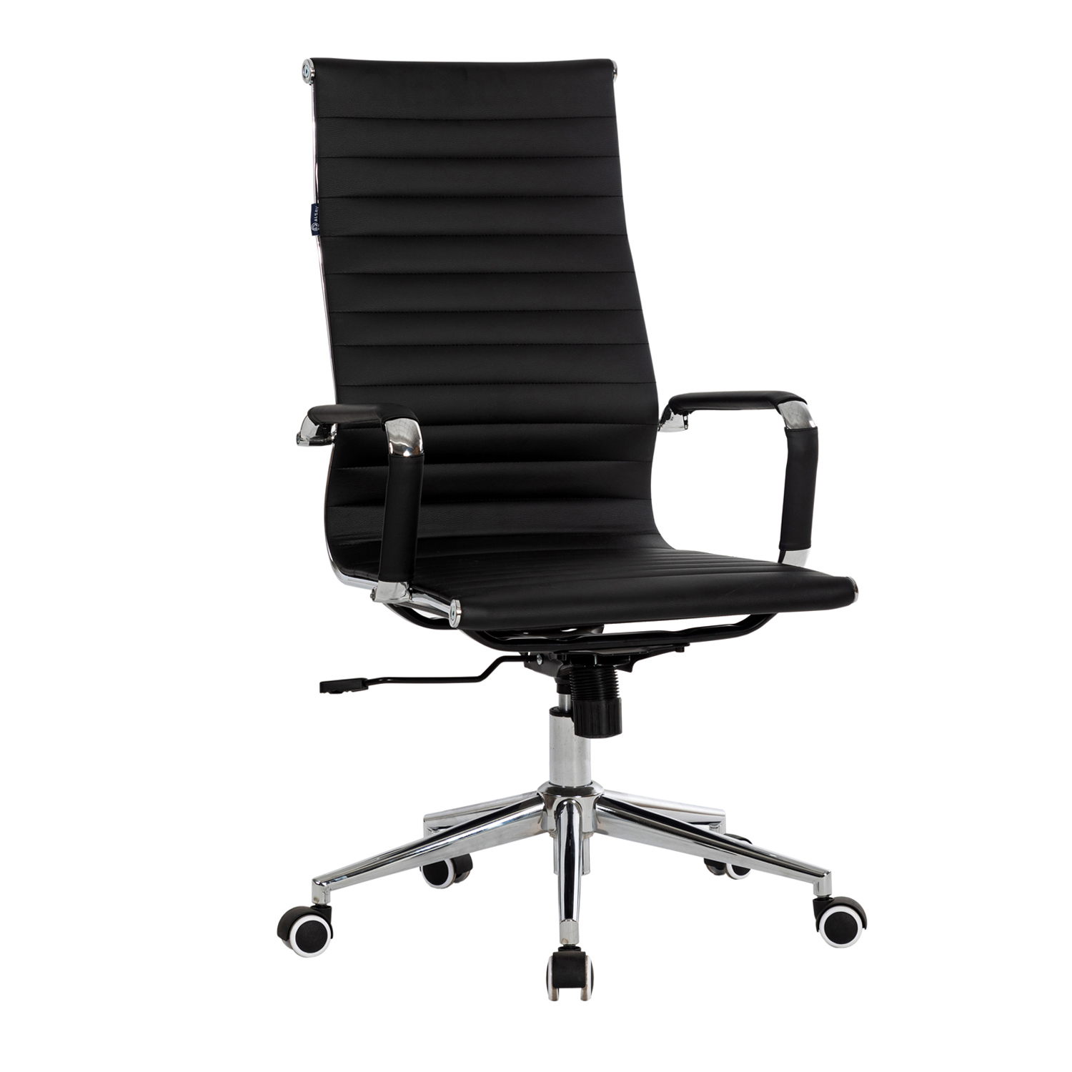 Изображение товара Офисное кресло Alsav AL 782 из экокожи черное, регулировка высоты