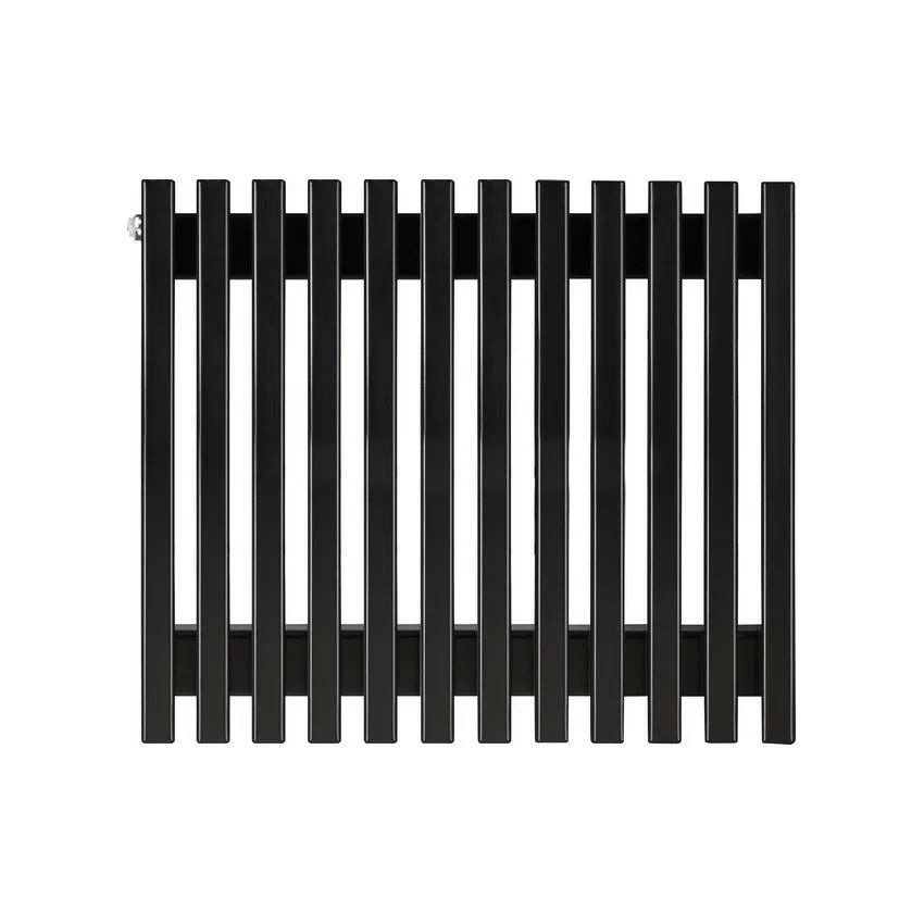 Изображение товара Радиатор трубчатый Arbiola Compact 12 секций черный боковое подключение сталь