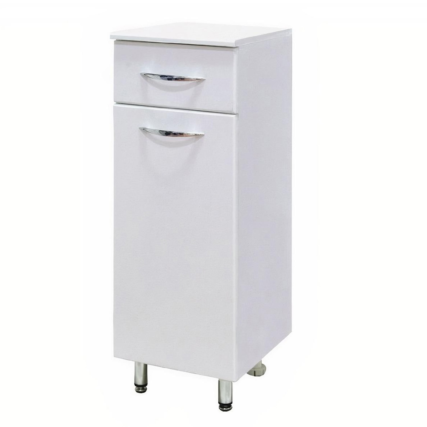 Изображение товара Шкаф-пенал для ванной комнаты ONIKA КАПРИЗ 30.2x76.6см белый глянцевый