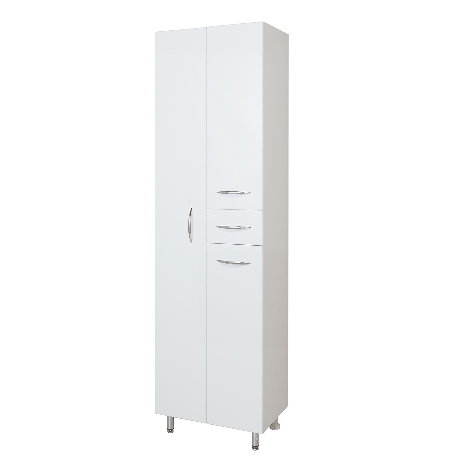 Изображение товара Шкаф-пенал для ванной комнаты Onika Модерн 52x180 см белый современной серии