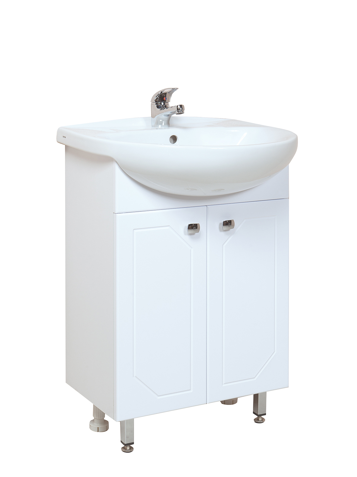 Изображение товара Тумба под раковину на напольное монтаж в ванную комнату ONIKA Канны 50 белая