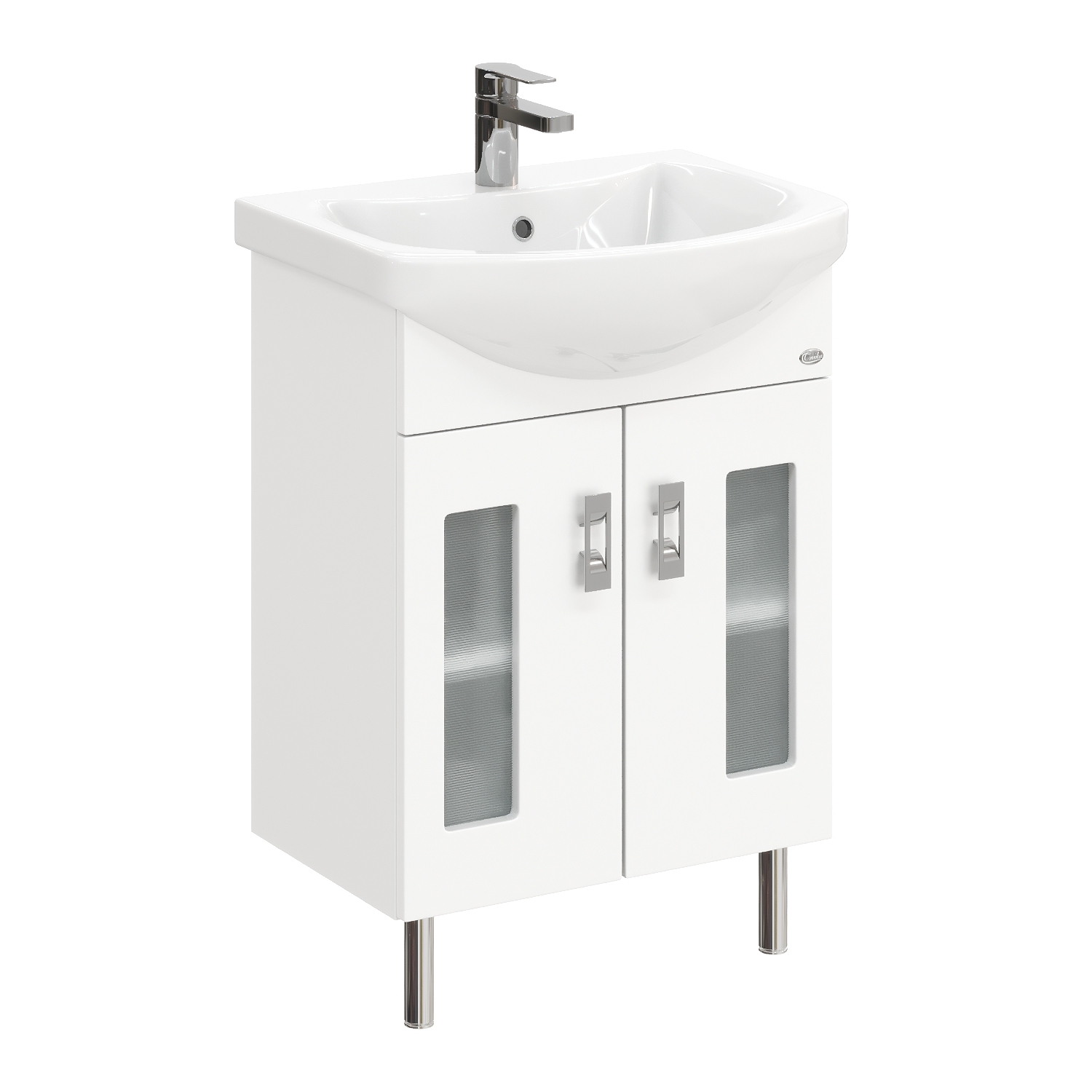 Изображение товара Тумба под раковину напольная Onika 105555 52см цвет белый