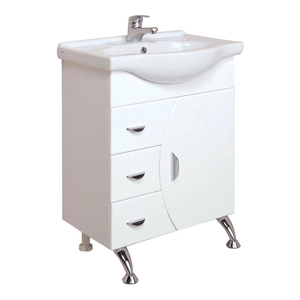 Изображение товара Тумба под раковину напольная Onika 106005 56см цвет белый