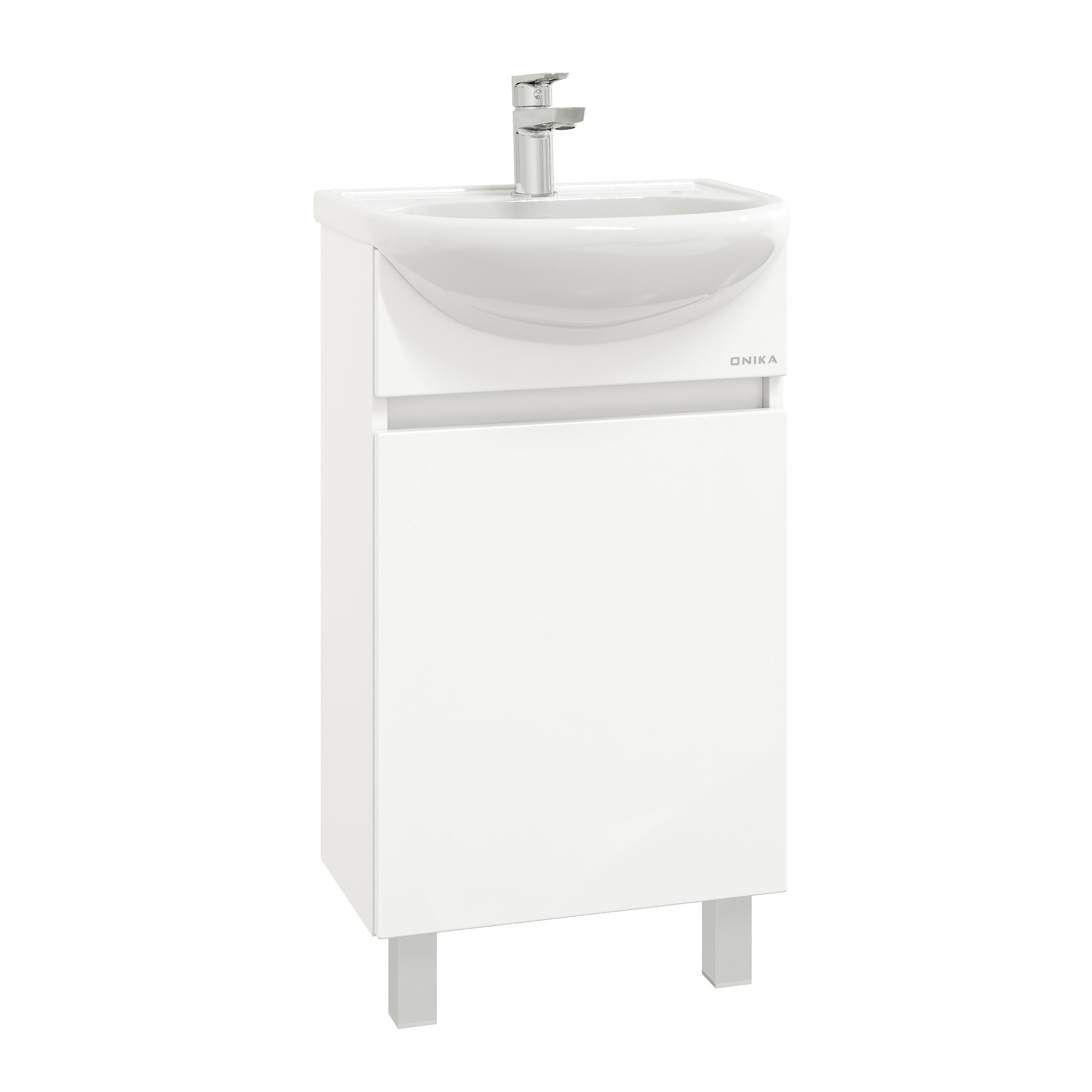 Изображение товара Тумба под раковину напольная Onika 104510 43см цвет белый