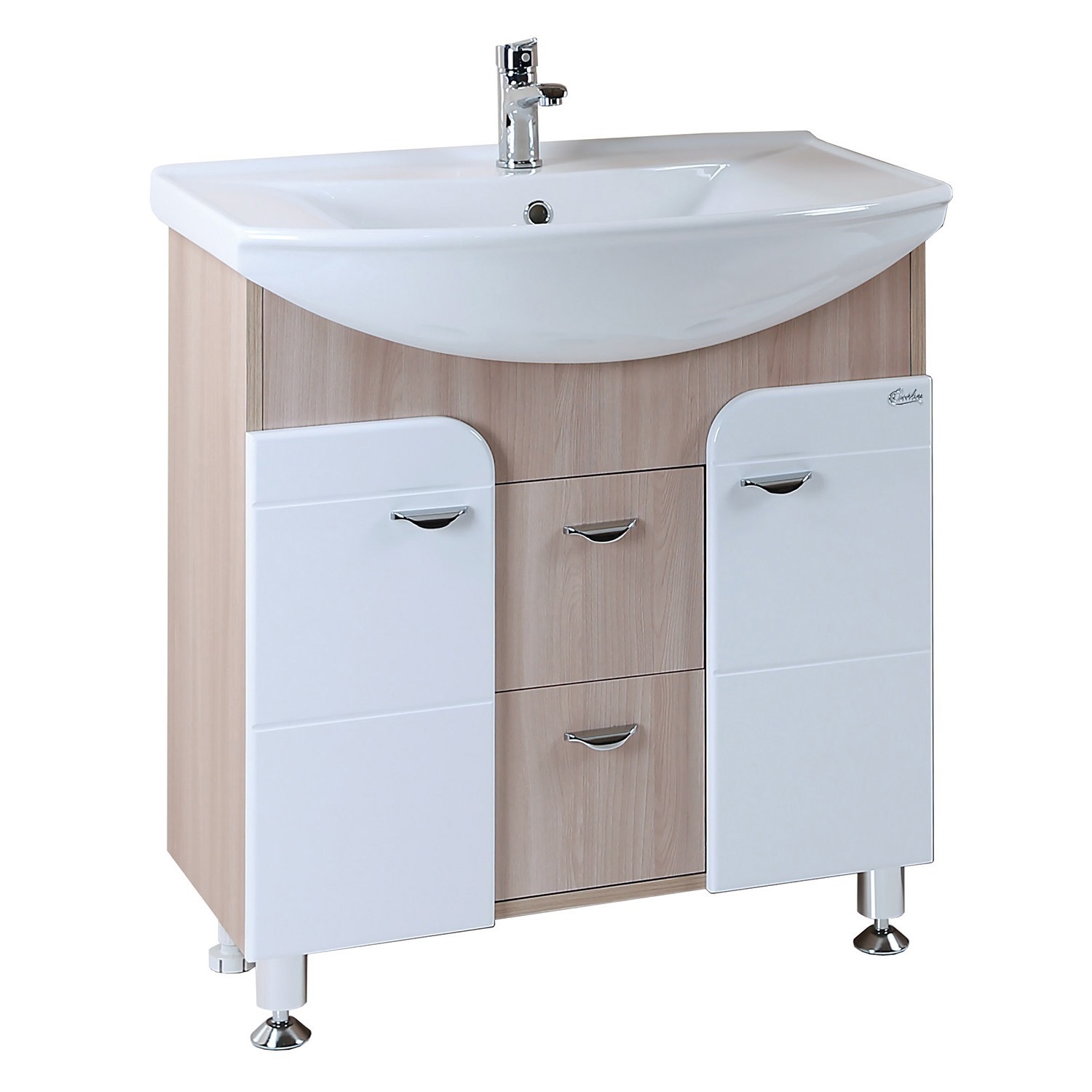 Изображение товара Тумба под раковину напольная Onika 107512 72см цвет ясень