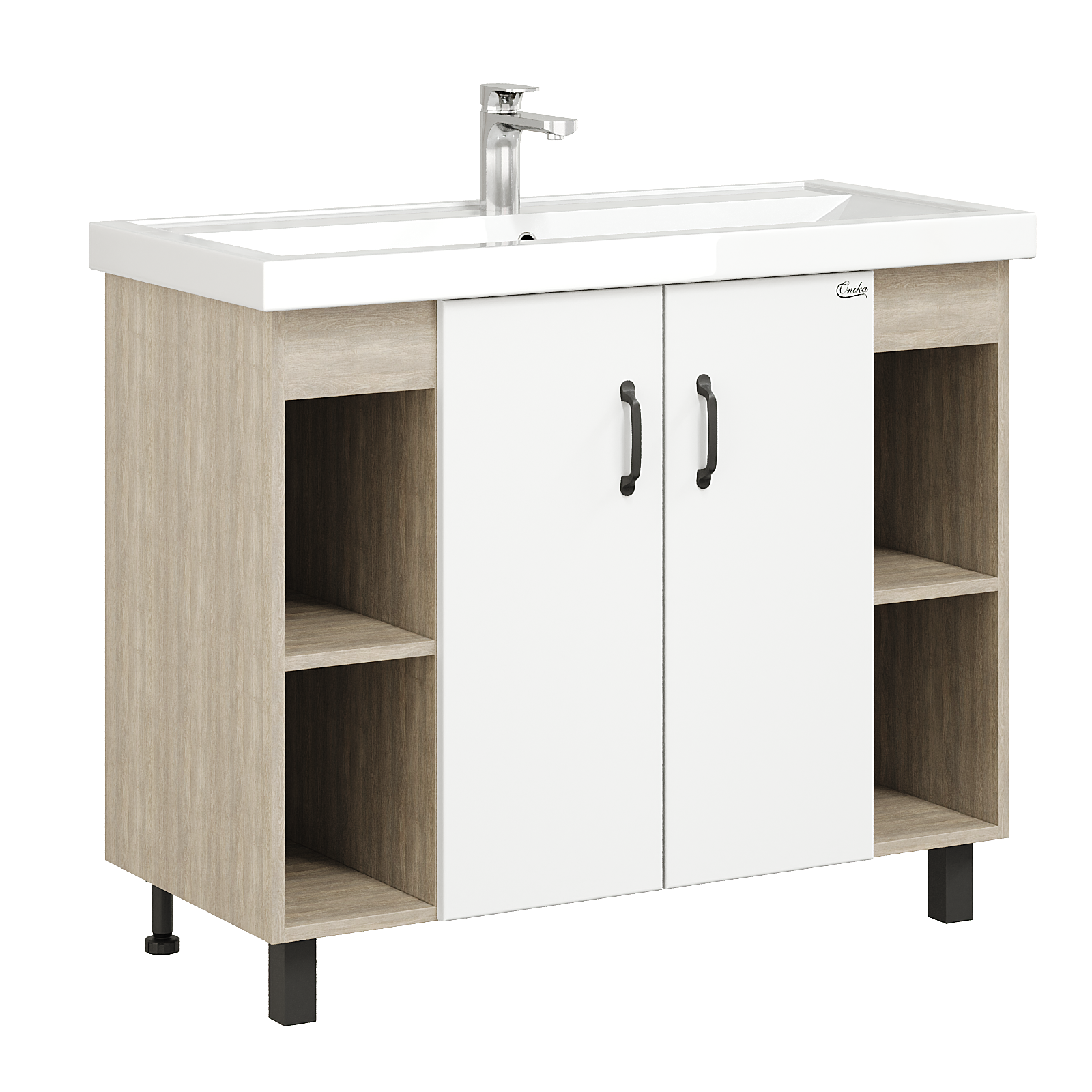 Изображение товара Тумба под раковину Onika Тимбер 100, 97 см, дуб сонома