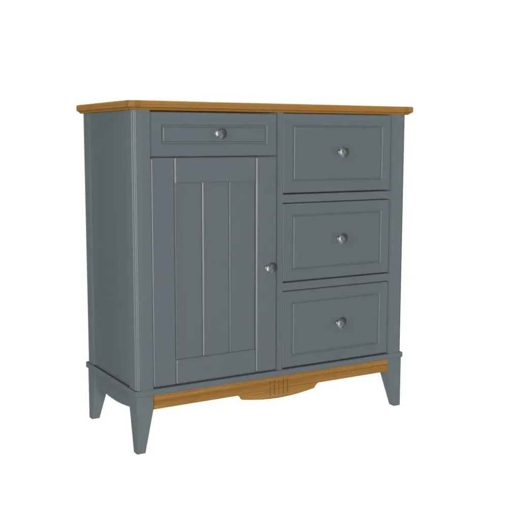 Изображение товара Комод Пенни ДОМ МЕБЕЛИ ИЗ СОСНЫ Пенни серый/антик