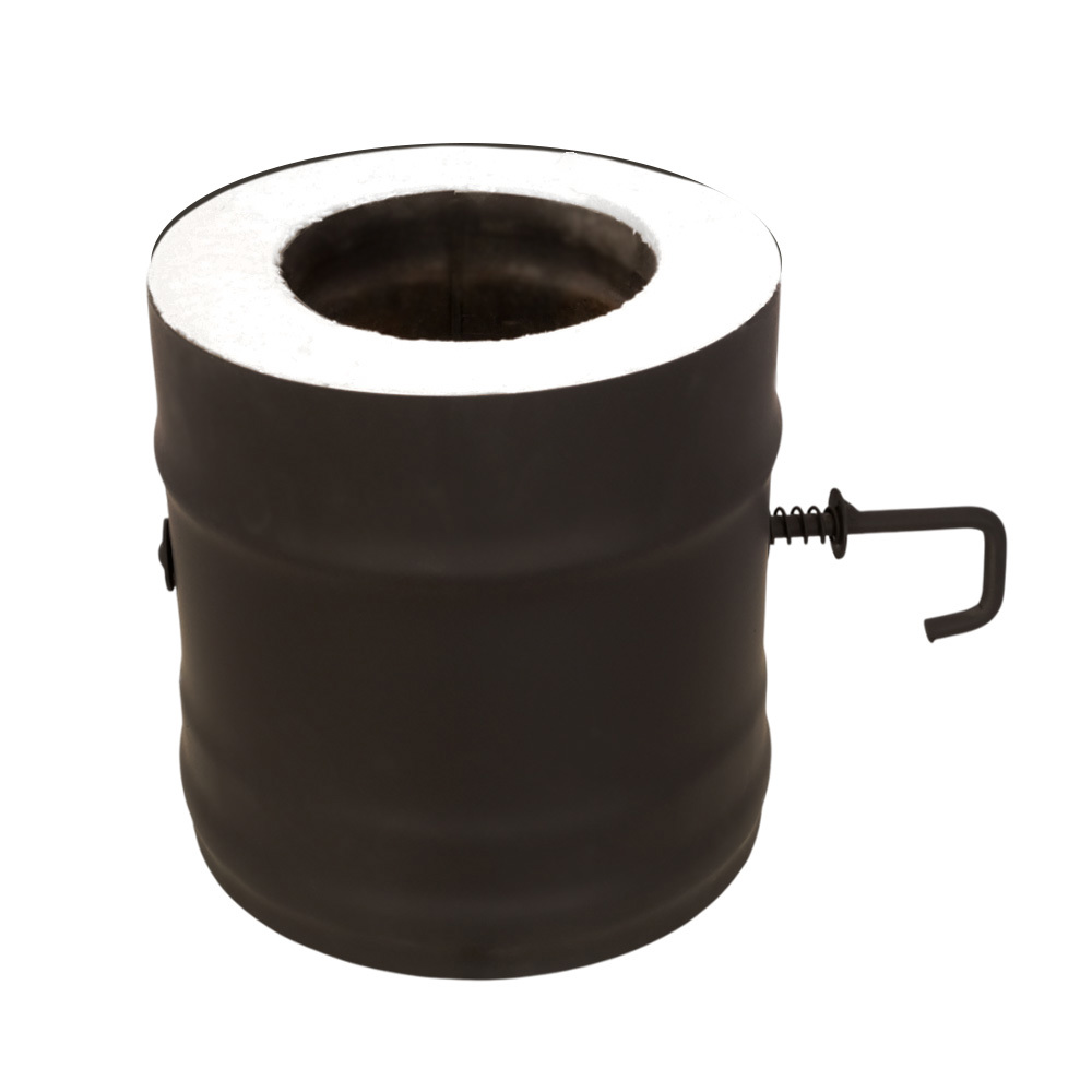 Изображение товара Сэндвич-шибер Везувий Keralux  ⌀120х200мм нержавеющая сталь AISI 430 чорный