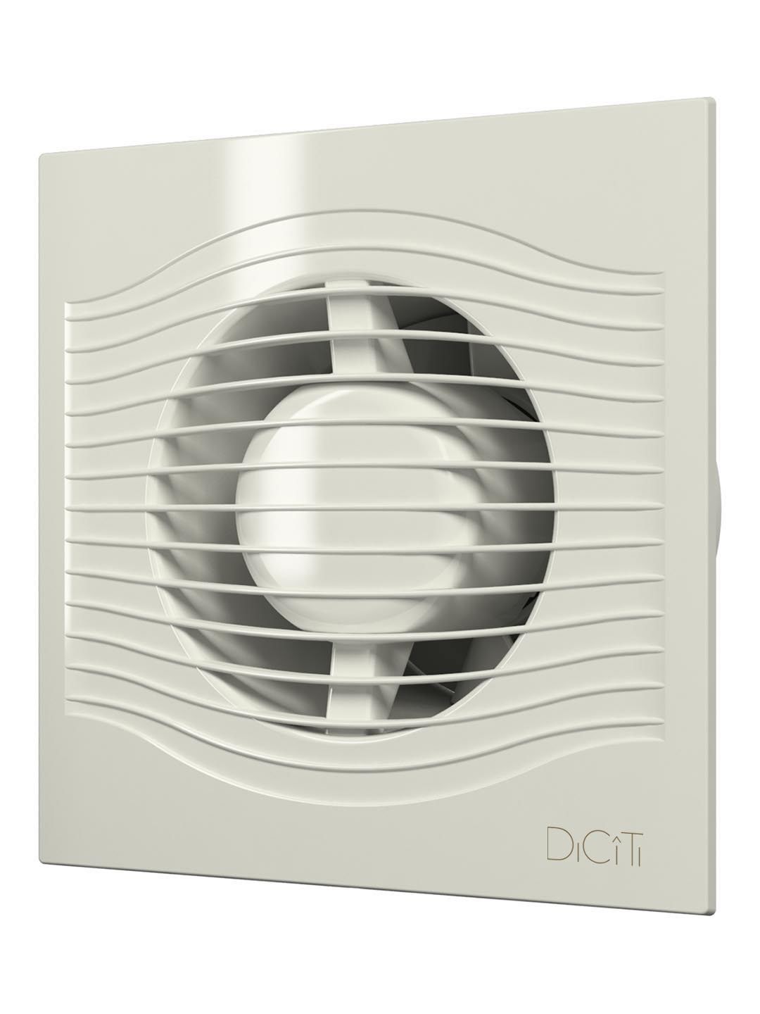 Изображение товара Diciti Slim 4C Ivory D100 осевой вытяжной вентилятор 90 м³ч 25 дБ