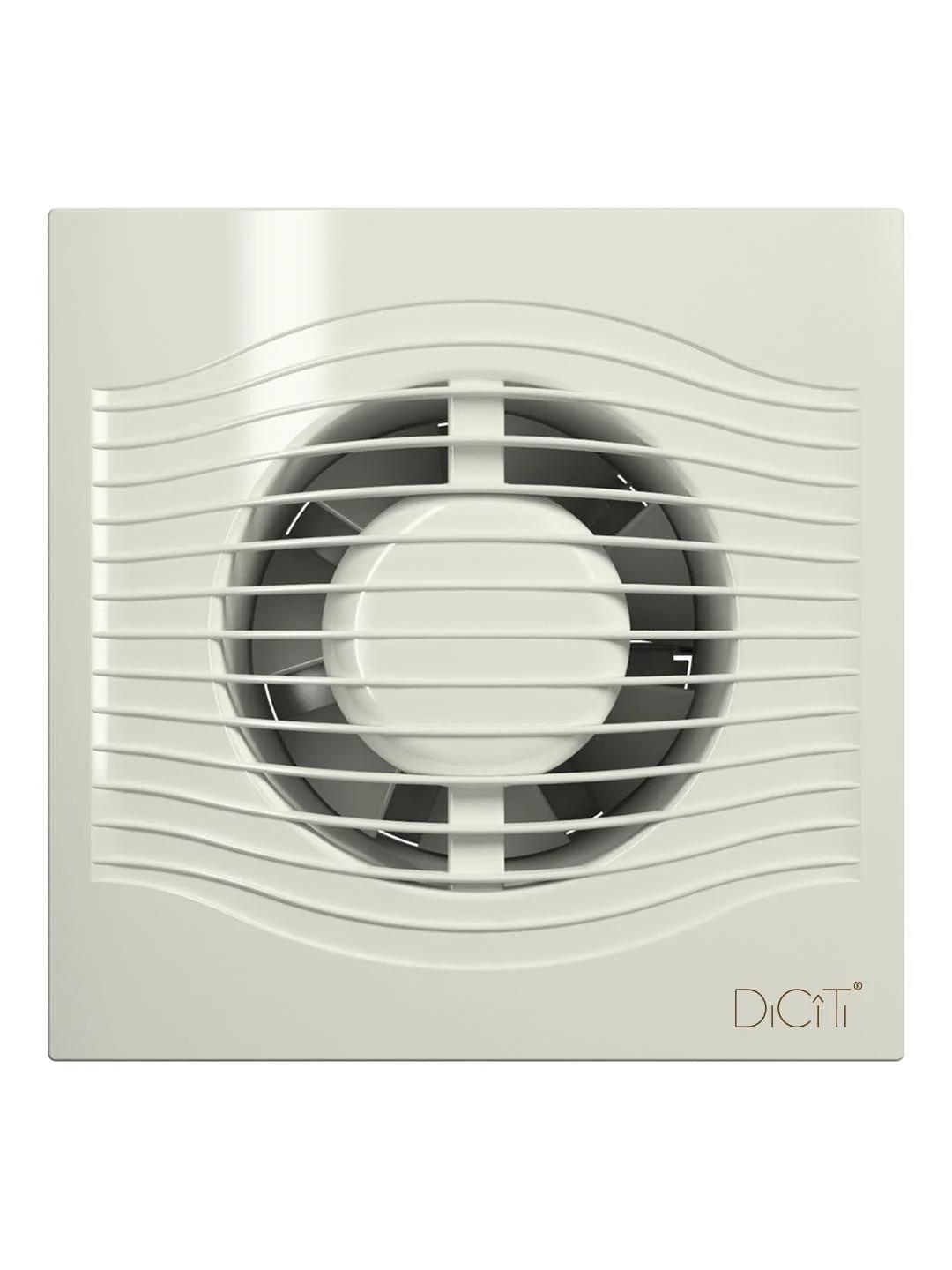 Изображение товара Вентилятор осевой вытяжной Diciti Slim 5C D125 мм 30 дБ 140 м³/ч обратный клапан цвет слоновая кость