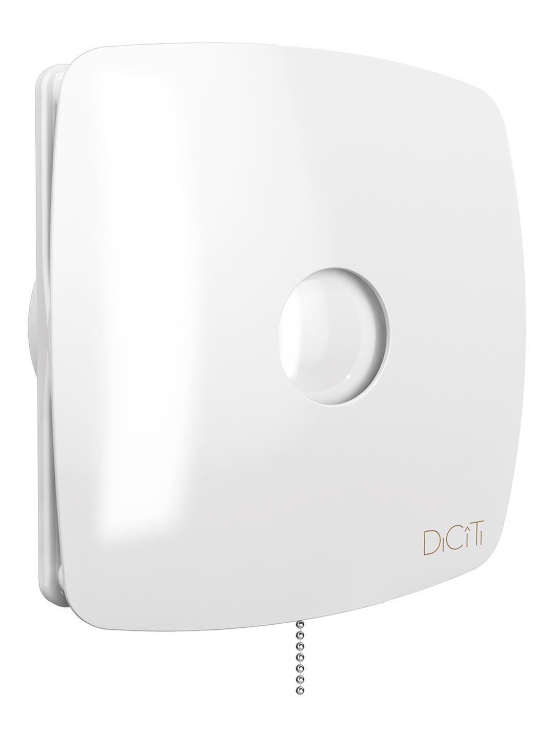 Изображение товара Вентилятор осевой вытяжной Diciti RIO 5C-02 D123 мм 33 дБ 180 м³/ч обратный клапан цвет белый