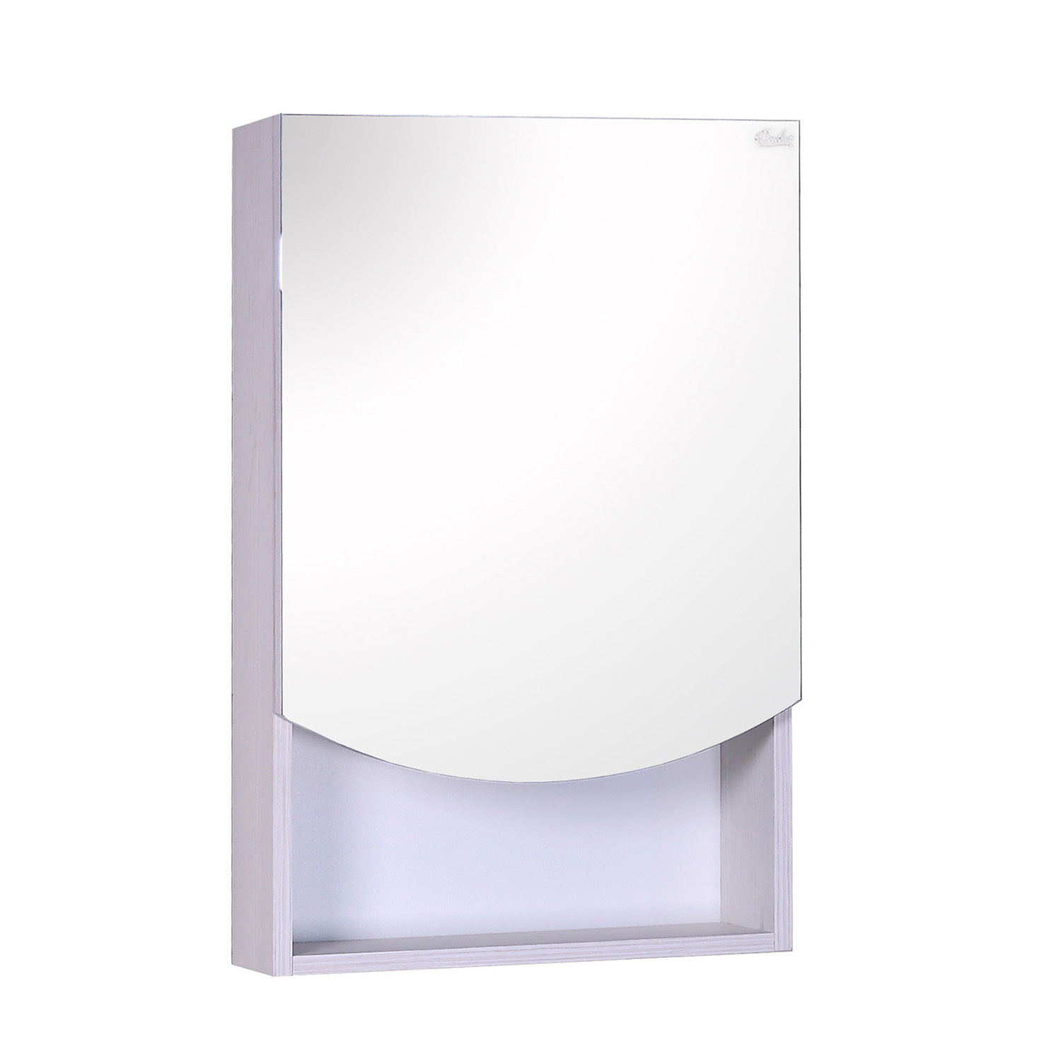 Изображение товара Зеркальный шкаф Onika СЕЛЕНА 45x55см белый влагостойкий с плавным закрыванием