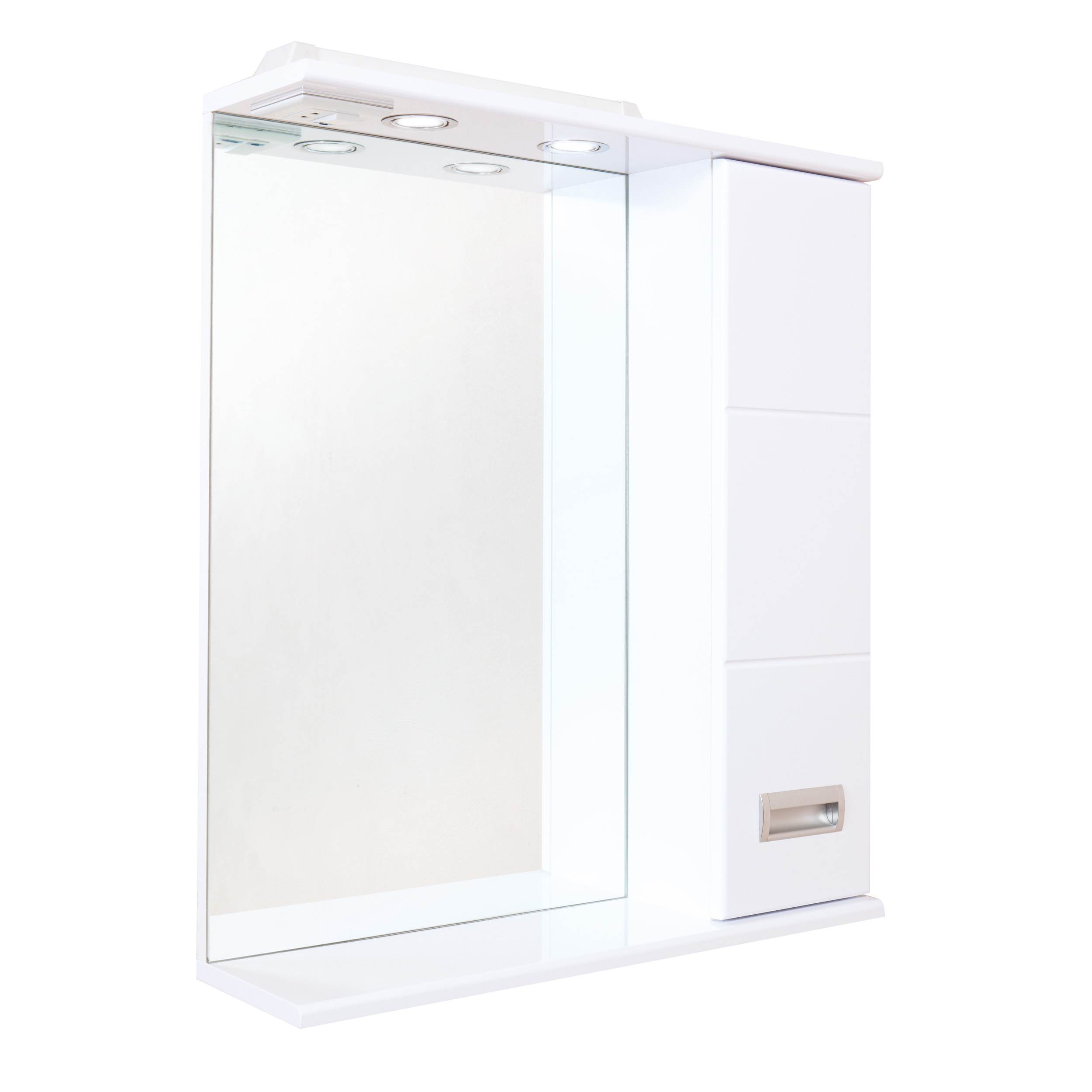 Изображение товара Шкаф для ванной комнаты Onika 206704 с подсветкой 71.2x67см