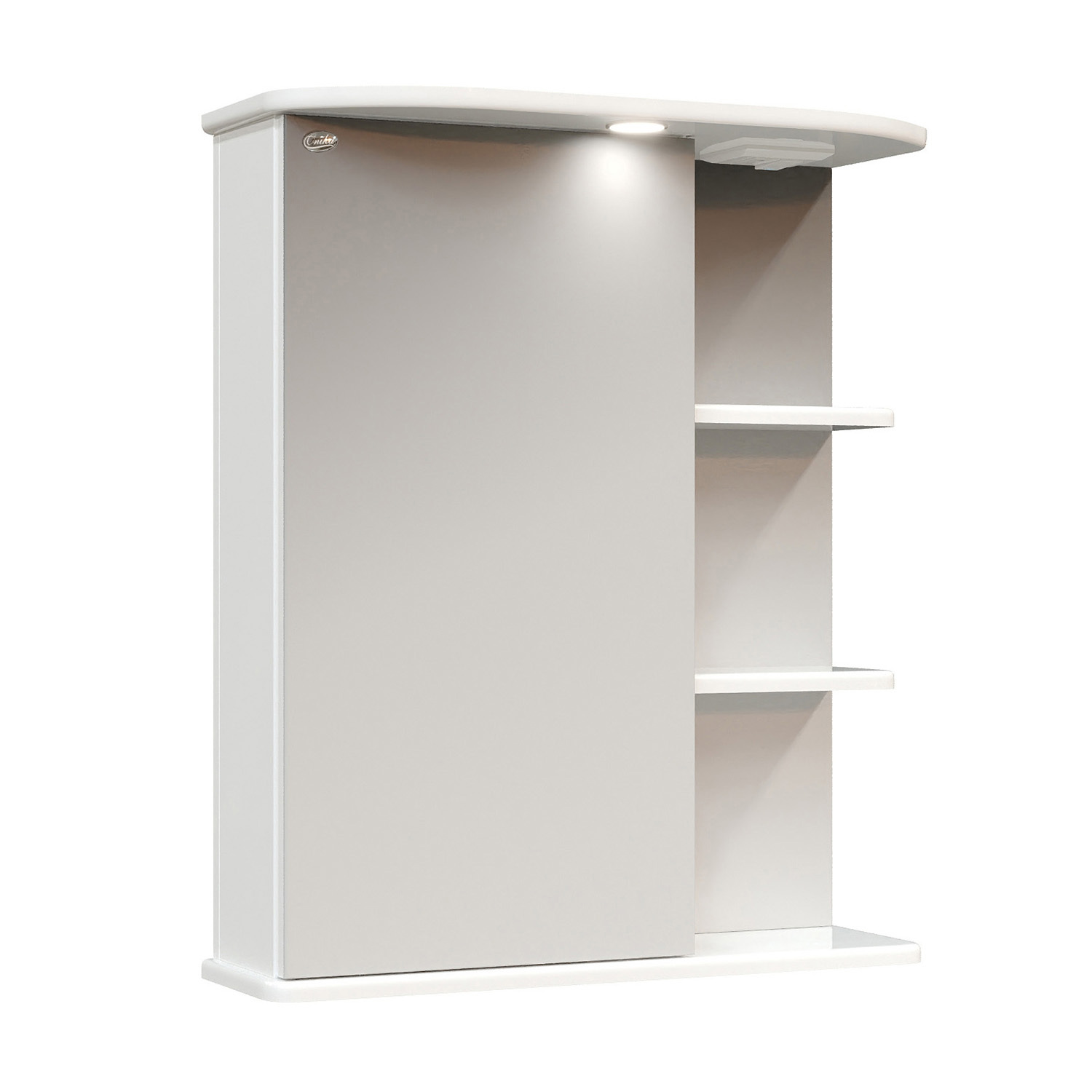 Изображение товара Шкаф для ванной комнаты Onika 205512 с подсветкой 71.2x55см