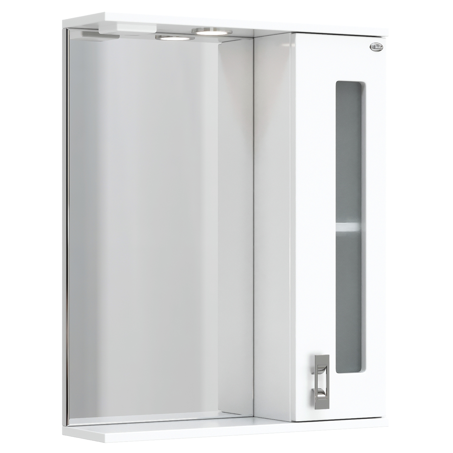 Изображение товара Шкаф для ванной комнаты Onika 205818 с подсветкой 71.2x58см