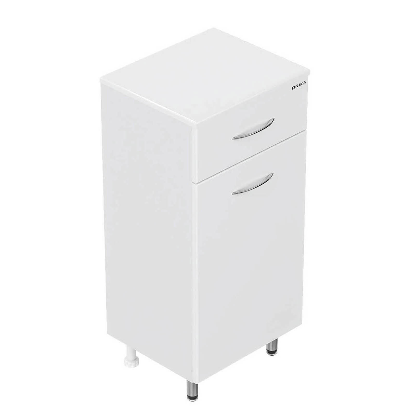 Изображение товара Шкаф для ванны напольный ONIKA КАПРИЗ 40.2x76.6см белый качественный дизайн