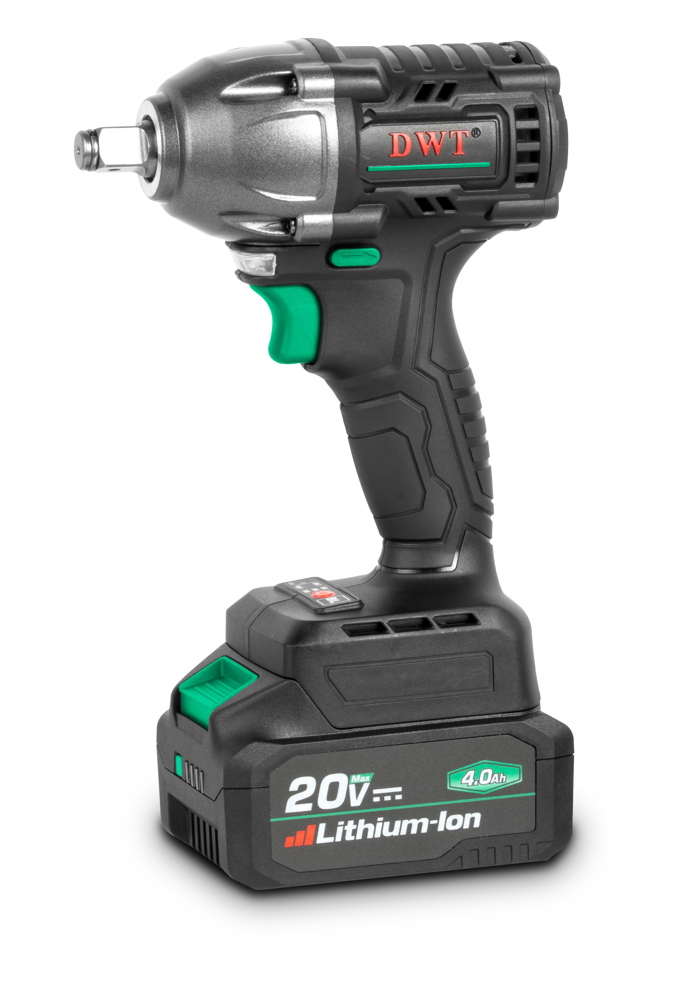 Изображение товара Гайковерт аккумуляторный DWT ABWP-20 HDN-4C2 BMC, 20 В, 500 Нм