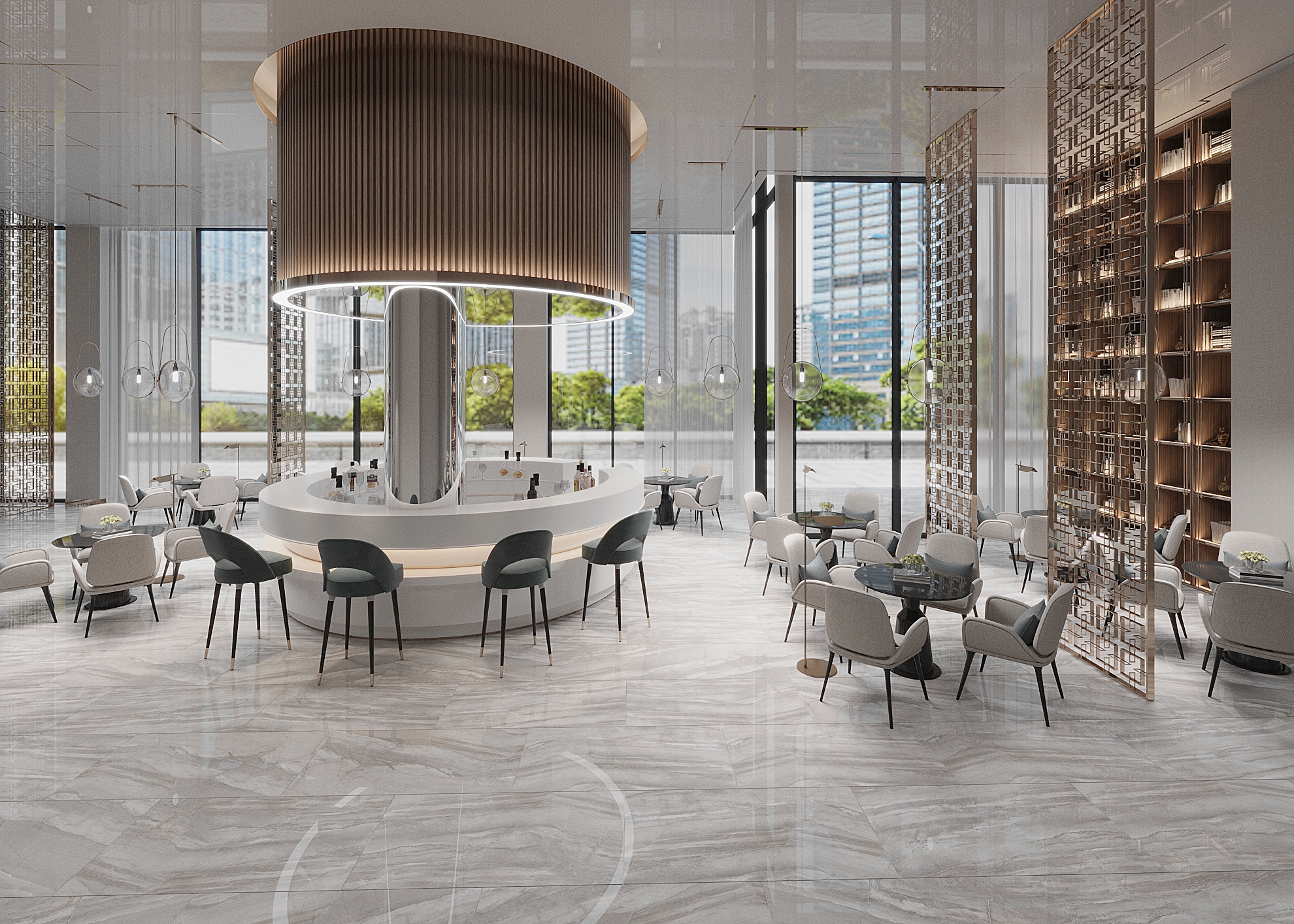 Изображение товара Керамогранит Qua Canyon Grigio full lapp 59.5x119.5см цвет серый