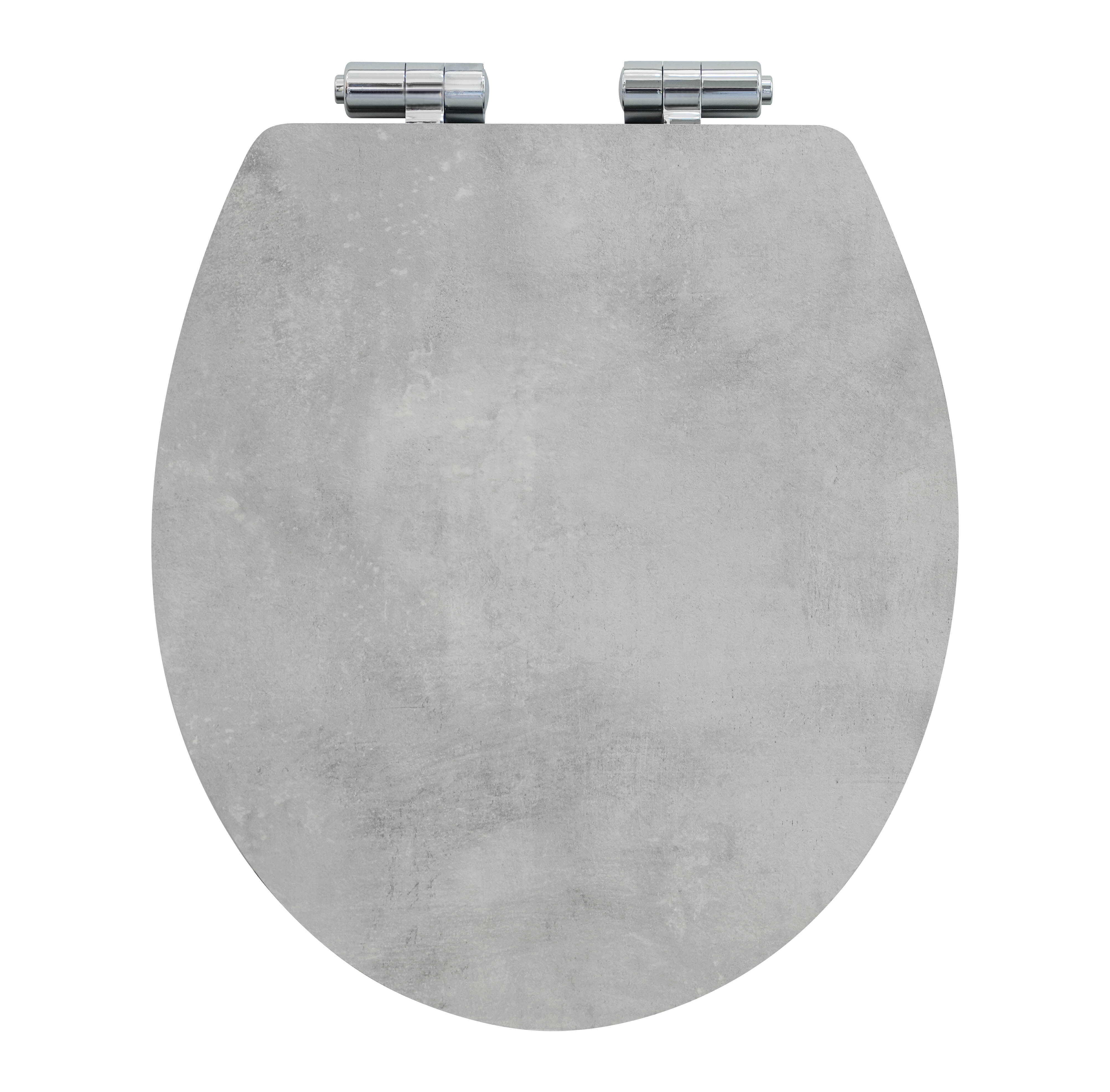 Изображение товара Сиденье для унитаза Konsensa Терни с микролифтом овальное серое