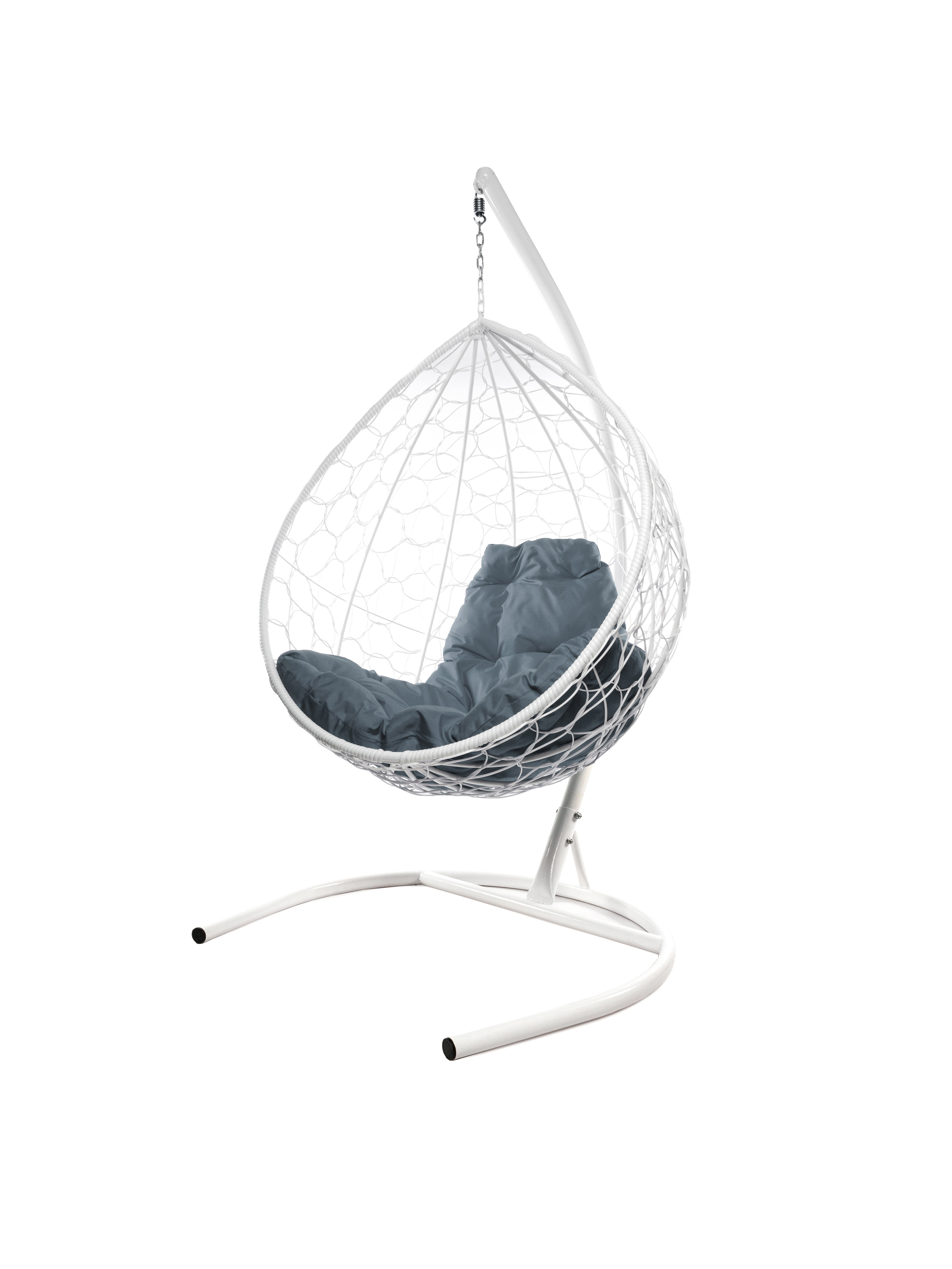 Изображение товара Кресло подвесное Капля M-GROUP стальной каркас искусственный ротанг 120 кг