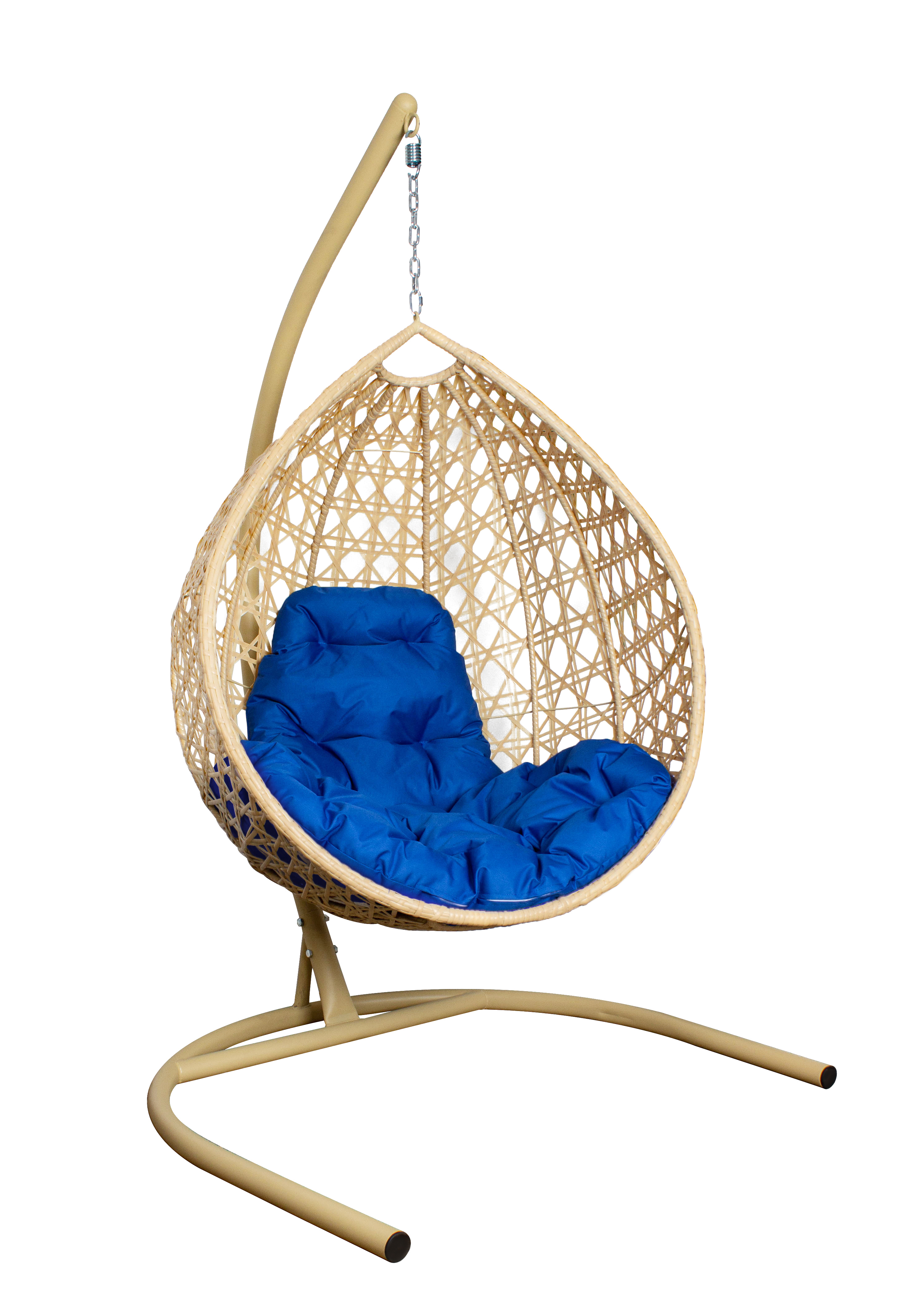 Изображение товара Подвесное кресло M-group 11030510 Капля Люкс бежевое до 120 кг