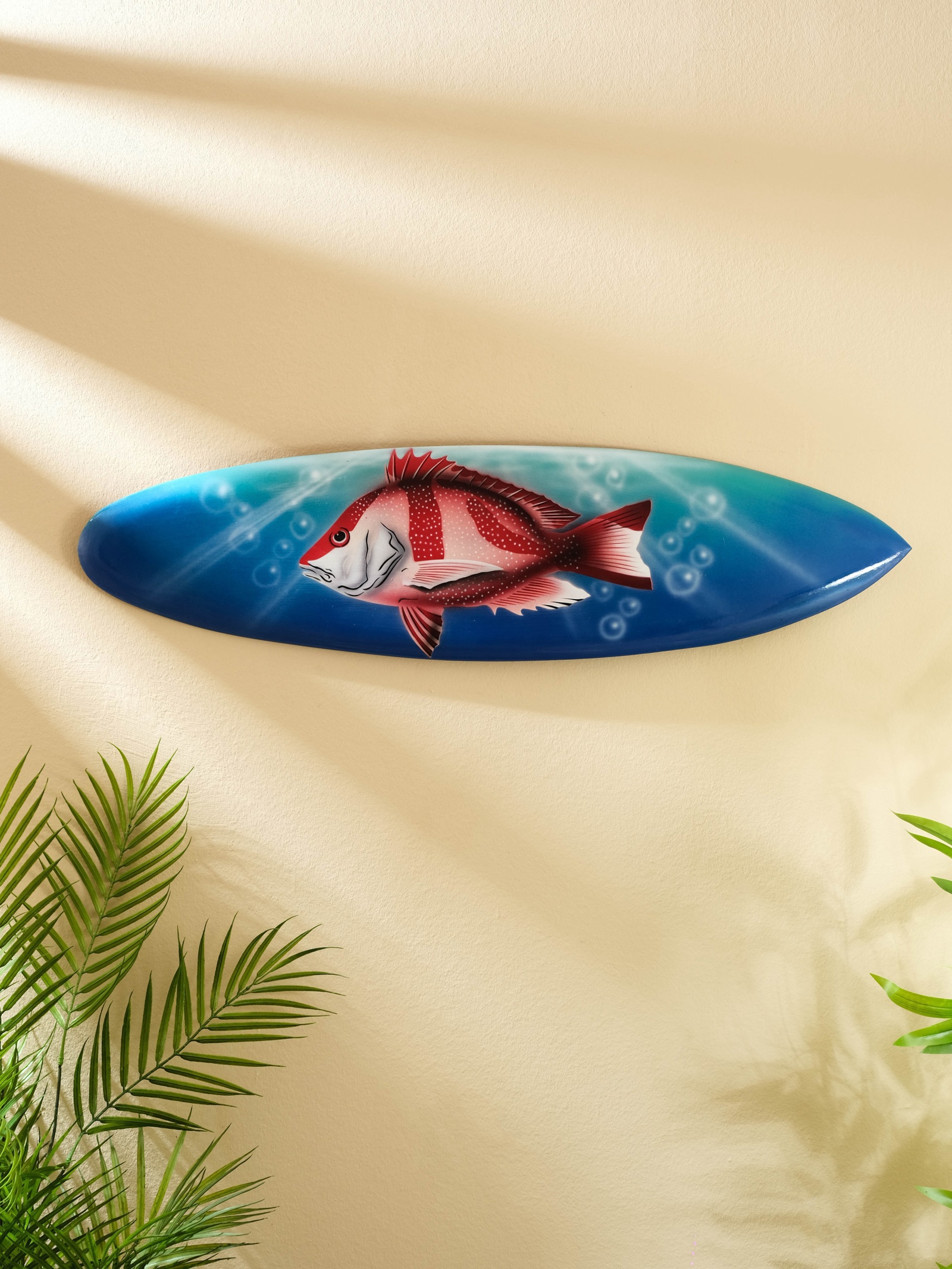 Изображение товара Панно Сима-ленд «Доска для сёрфа Рыбка» 80x21 см