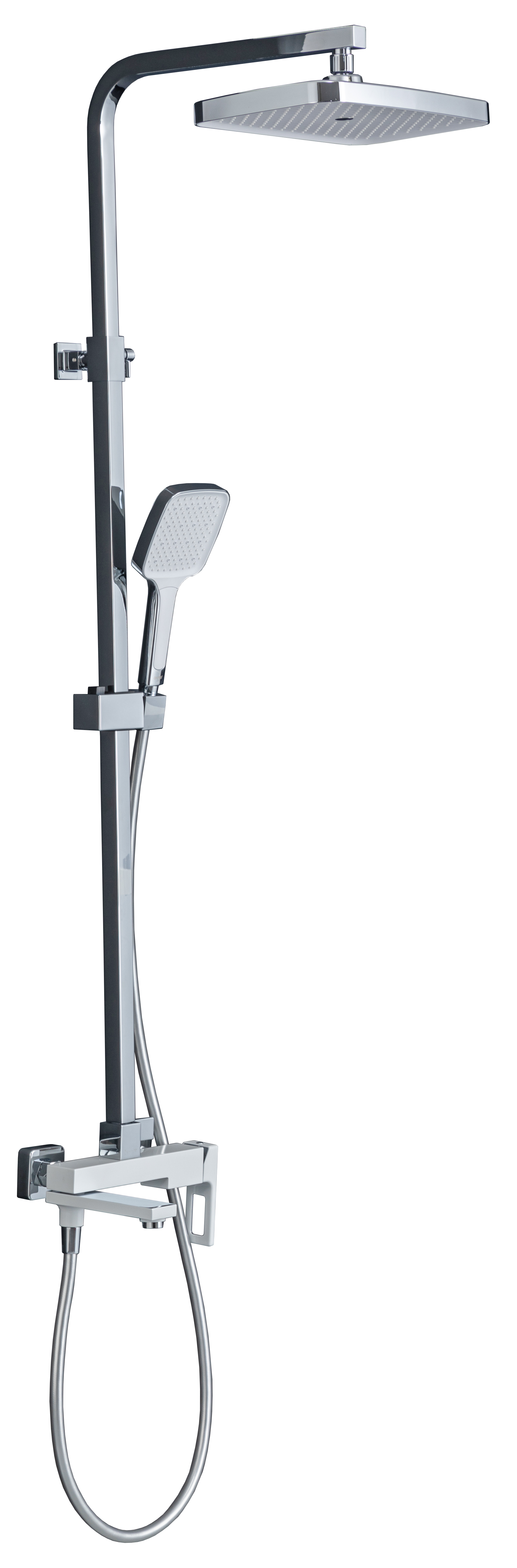 Изображение товара Душевая система Gappo Eder с 3 режимами, хром, 162 см, Китай