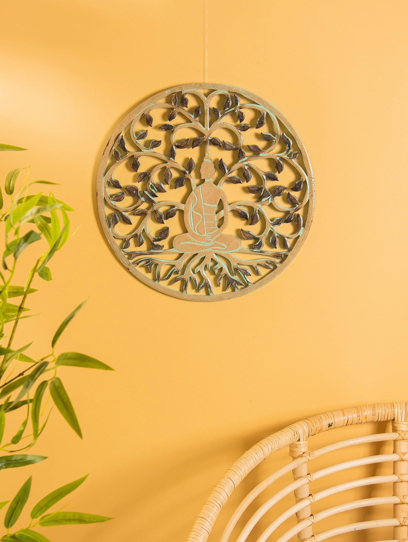 Изображение товара Панно Медитация от СИМА-ЛЕНД – МДФ 40x40 см