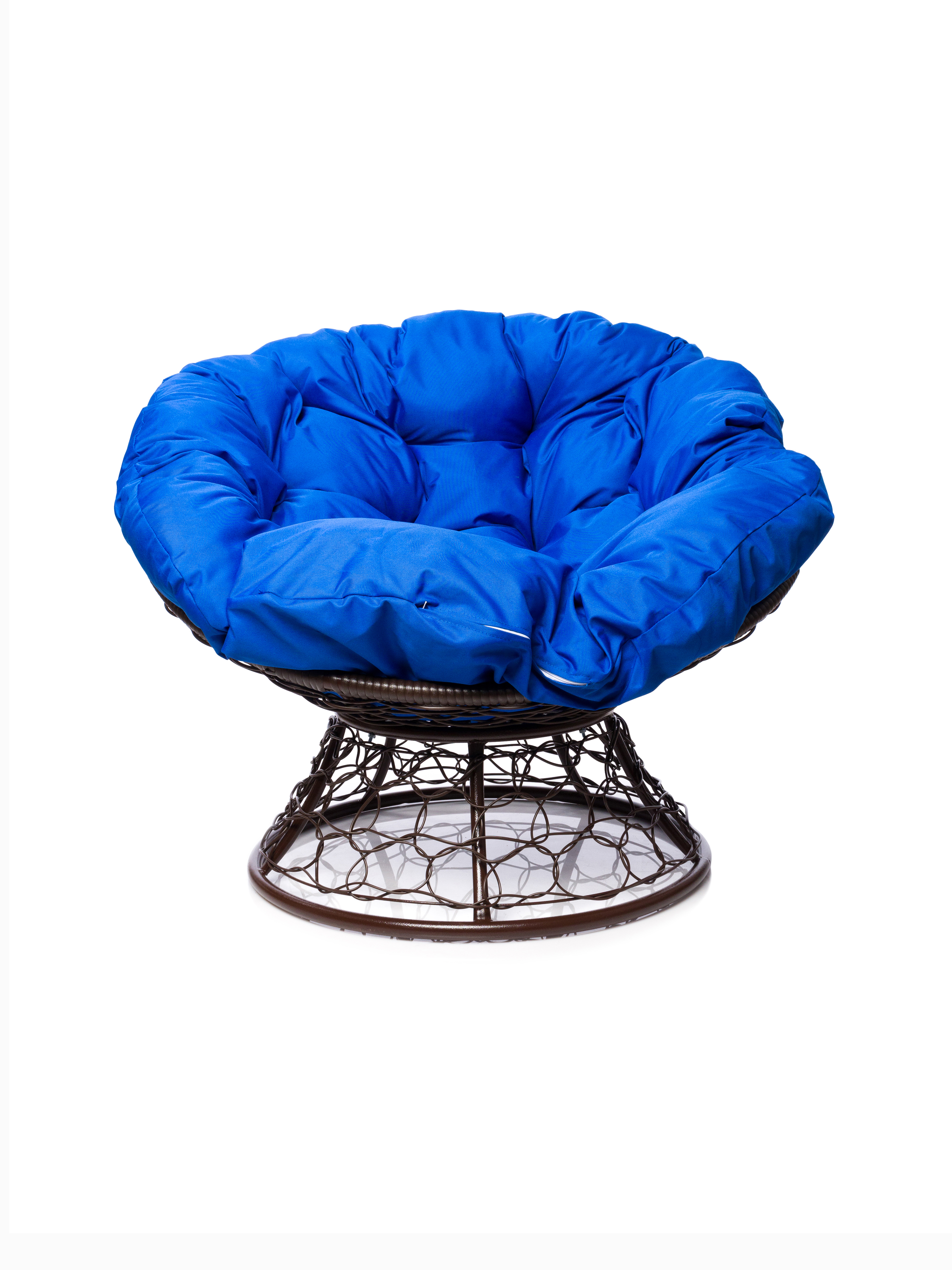 Изображение товара Кресло садовое М-Group Папасан из ротанга с подушкой, Россия