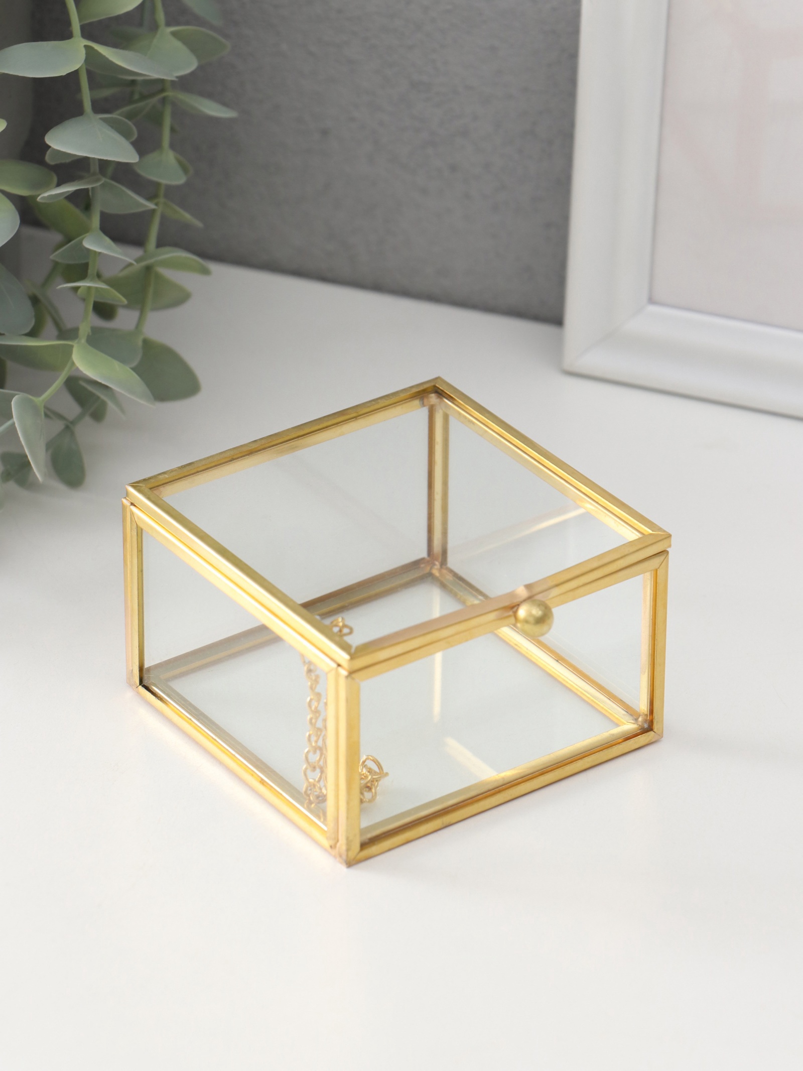 Изображение товара Шкатулка Сима-ленд прямоугольная 8x8x5 см