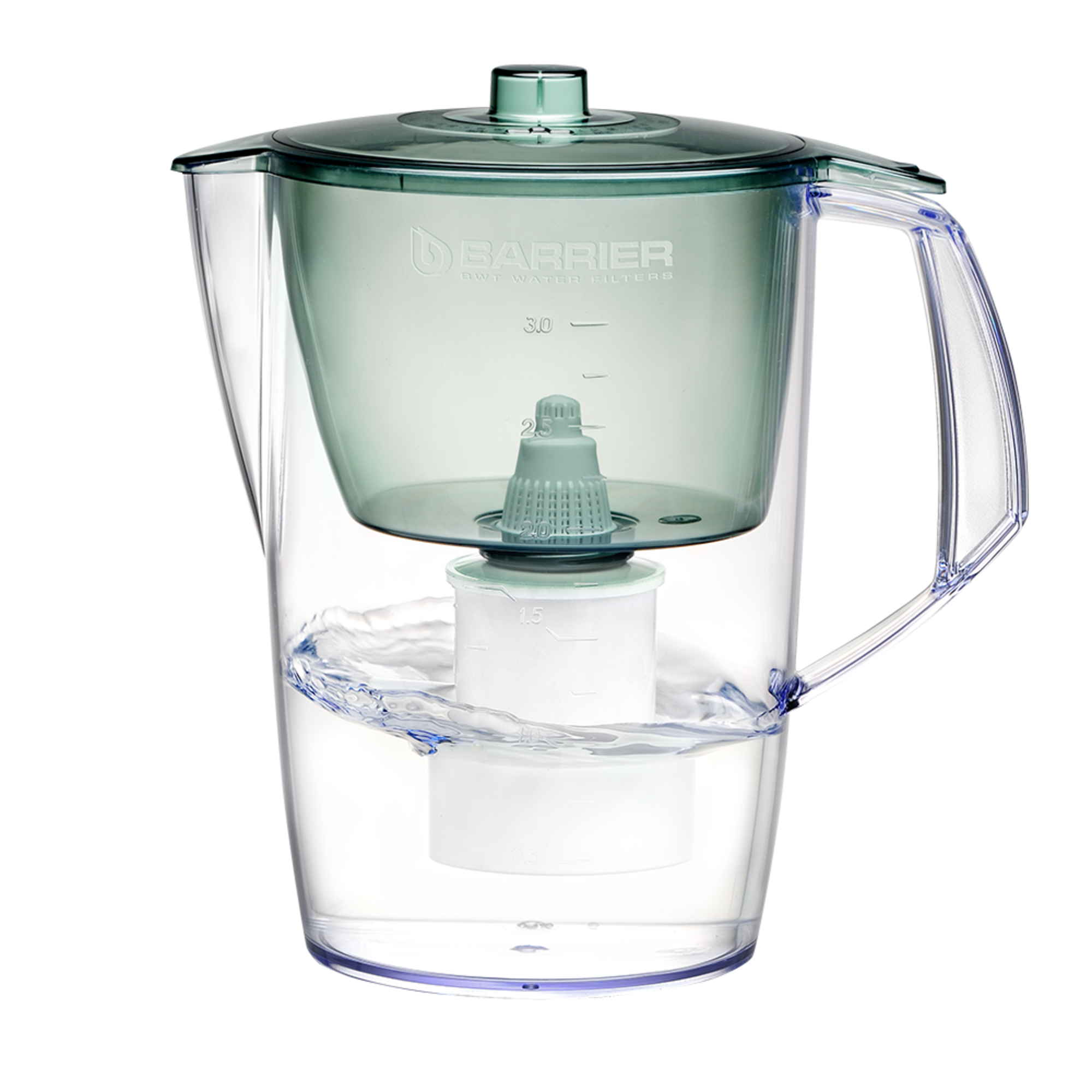 Изображение товара Фильтр-кувшин Барьер Норма 3,6 л зеленый для очистки воды дома