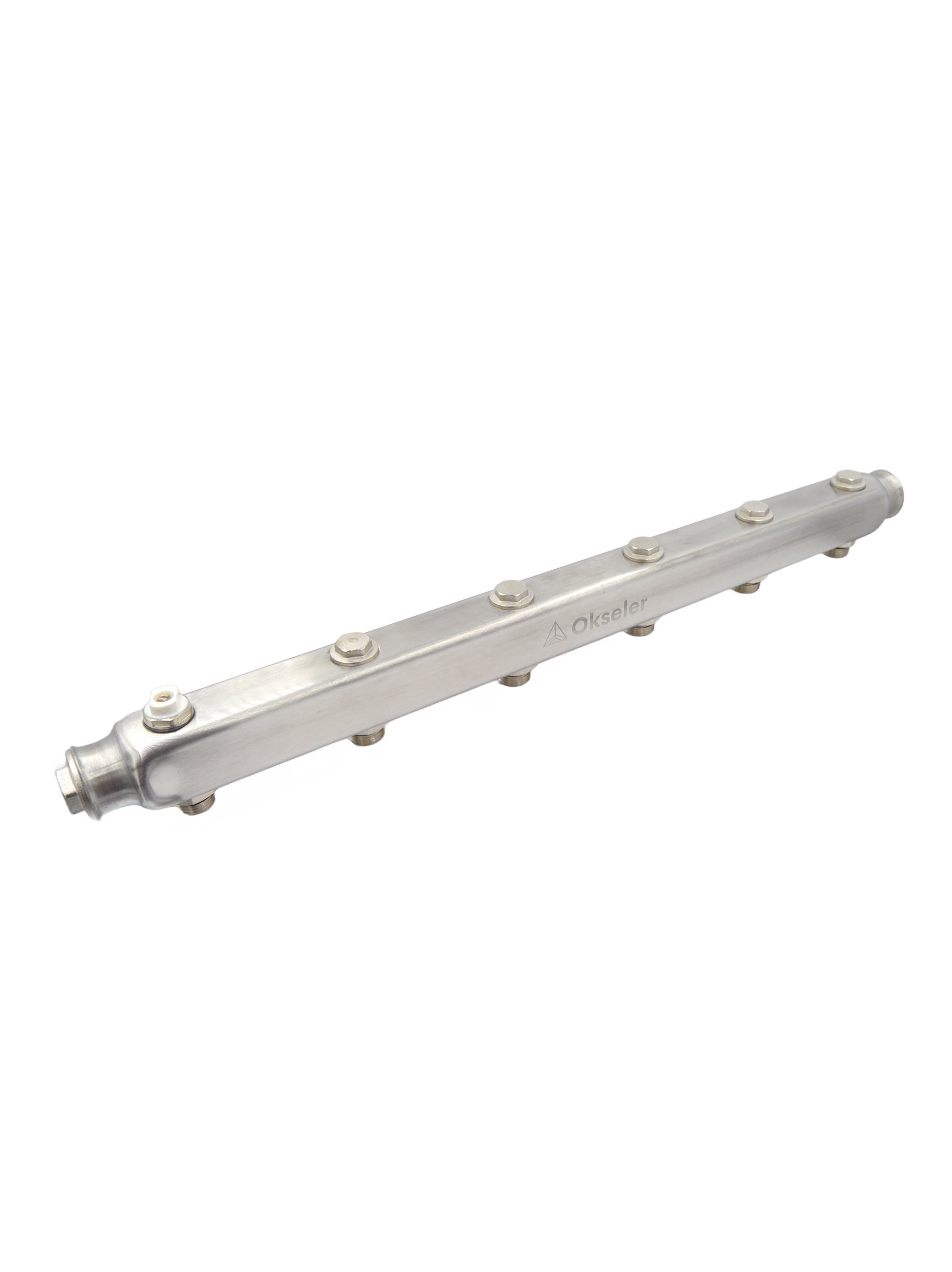 Изображение товара Коллекторная группа Okseler Oks00364 6 выходов 1/2 евроконус нержавеющая сталь