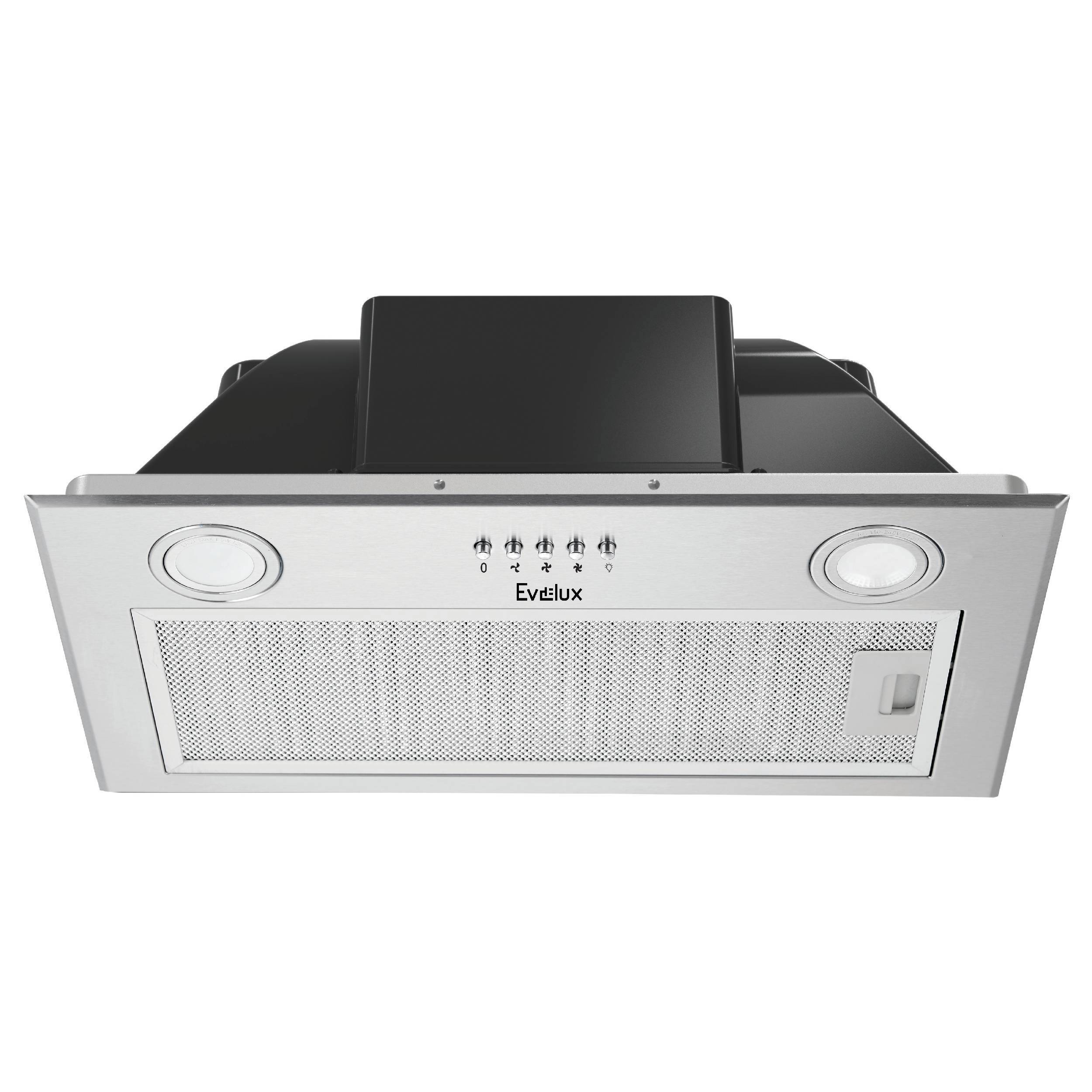 Изображение товара Встраиваемая вытяжка Evelux Margit 60 X 52,5 см серебристая для кухни