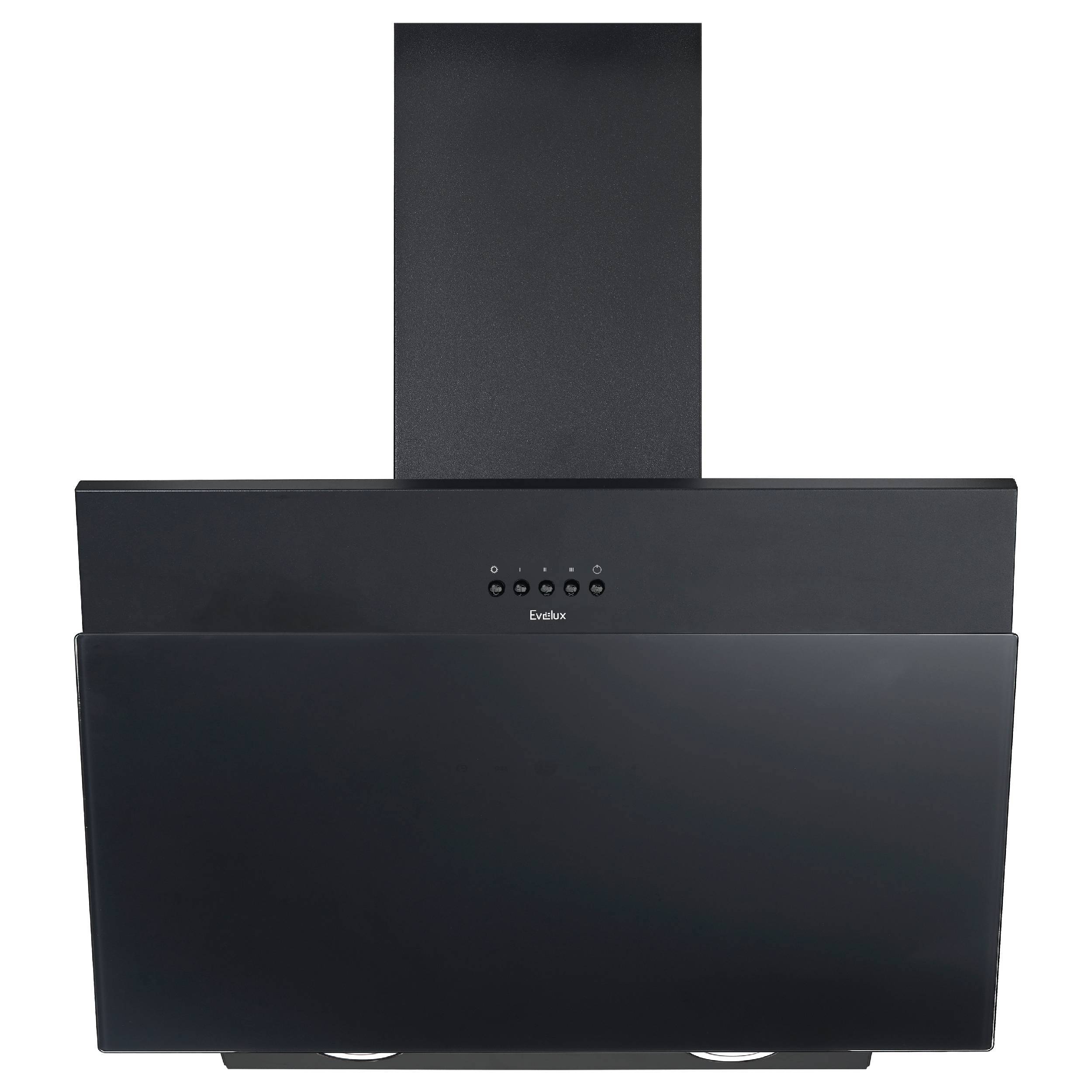 Изображение товара Наклонная вытяжка Evelux Tilda 60 BG черного цвета