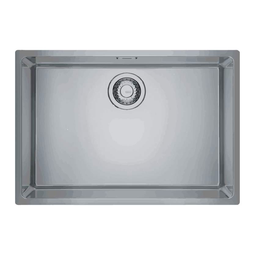 Изображение товара Врезная кухонная мойка Franke FEX 110-60 из нержавеющей стали с глубокими характеристиками