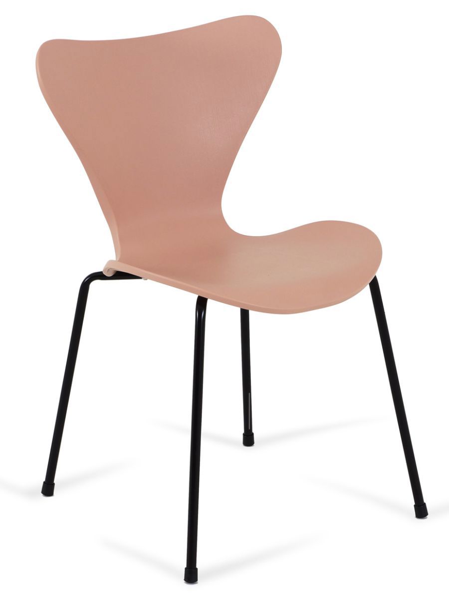 Изображение товара Стул Monty розовый с теснением для современного интерьера