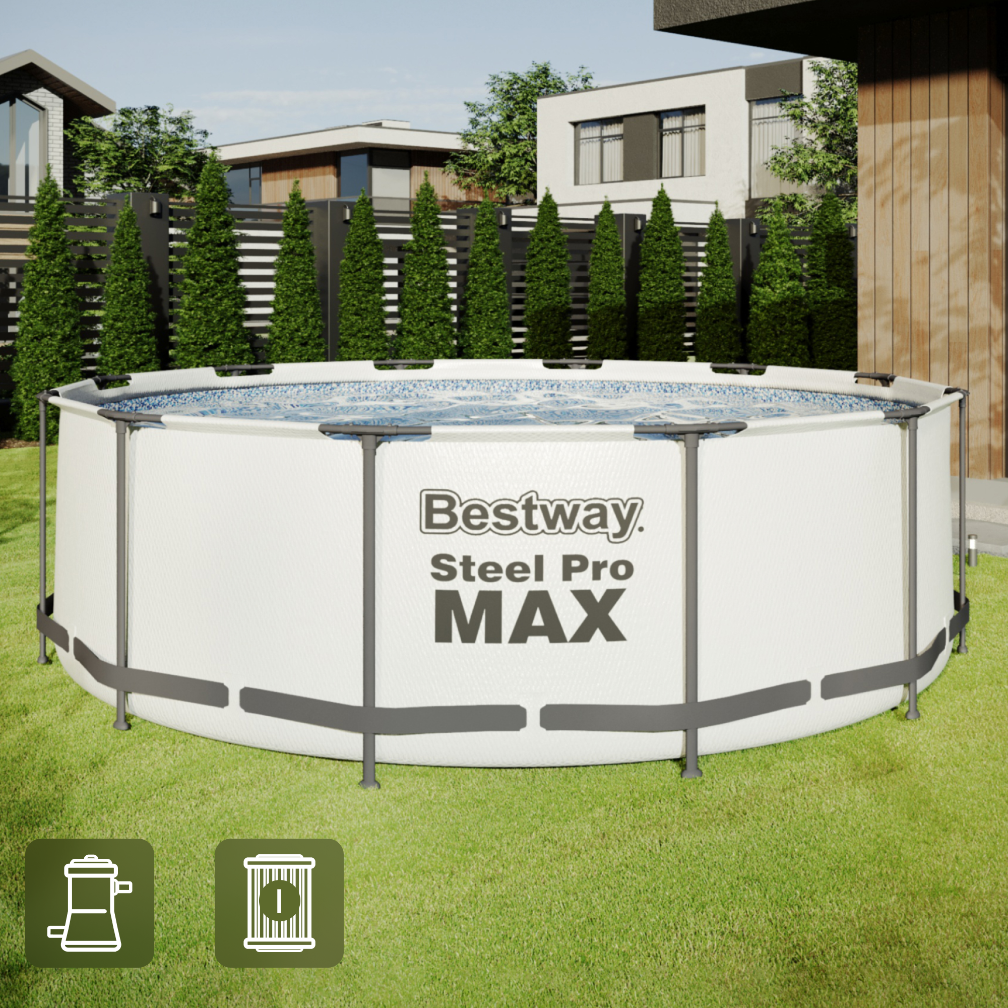 Бассейн каркасный Bestway 56260 BW 366x100 см