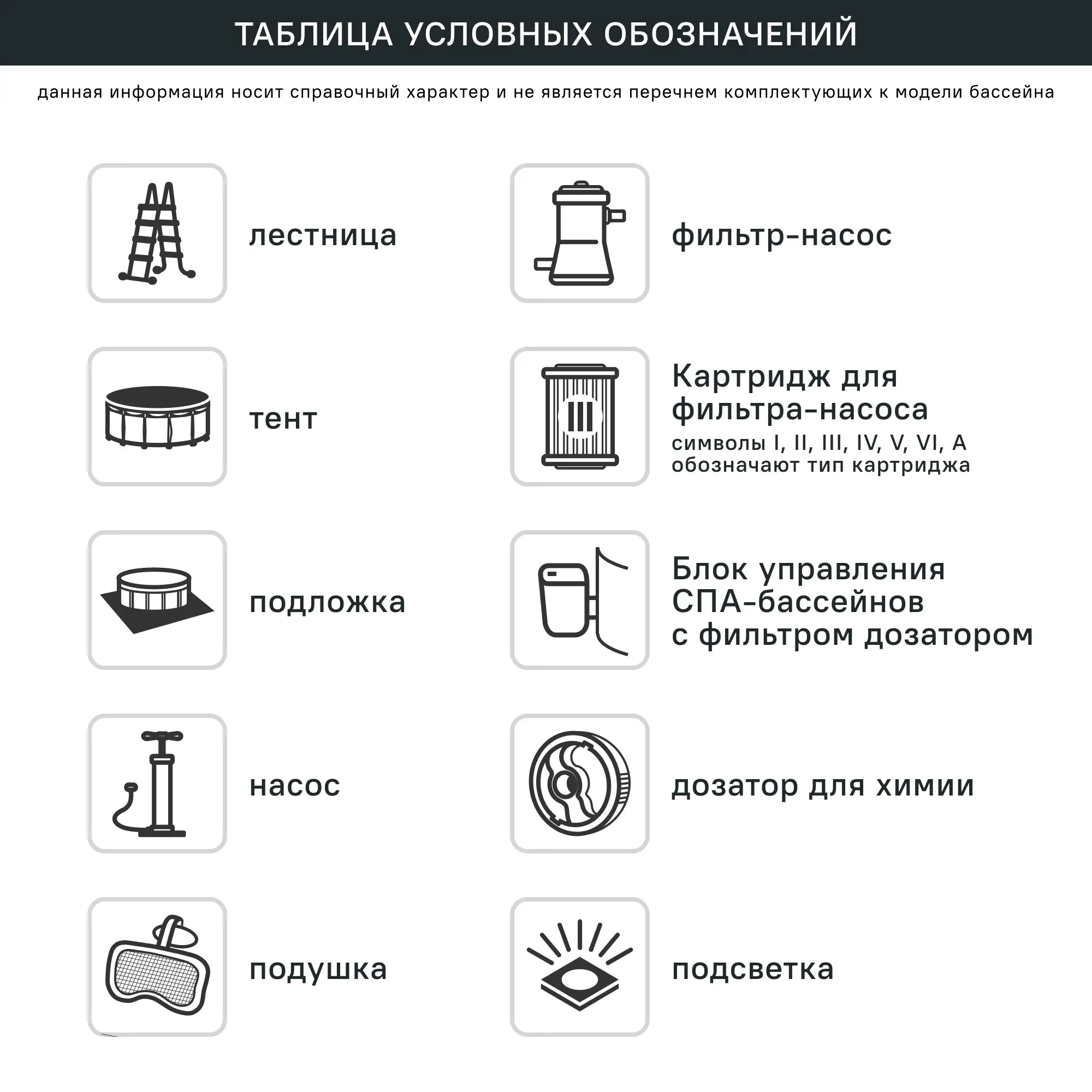 Каркасный бассейн Avenli 6075 л - 4