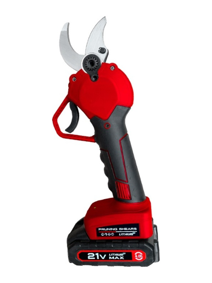 Изображение товара Секатор аккумуляторный Edon UPS-21/100 21 В 2АКБ x 4 Ач и ЗУ в комплекте