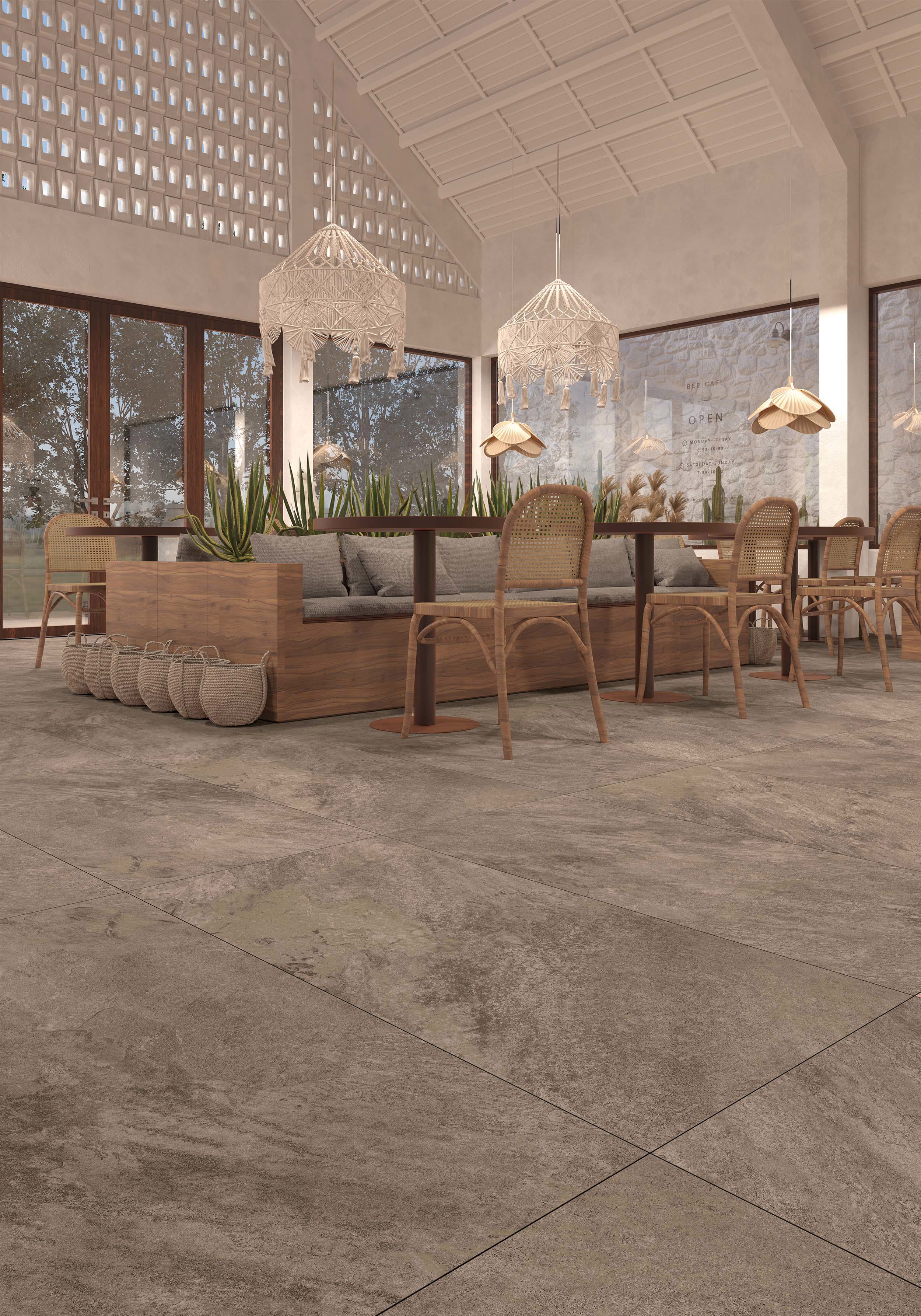 Изображение товара Керамогранит Bien Quark Moka 59.5x119.5см цвет коричневый