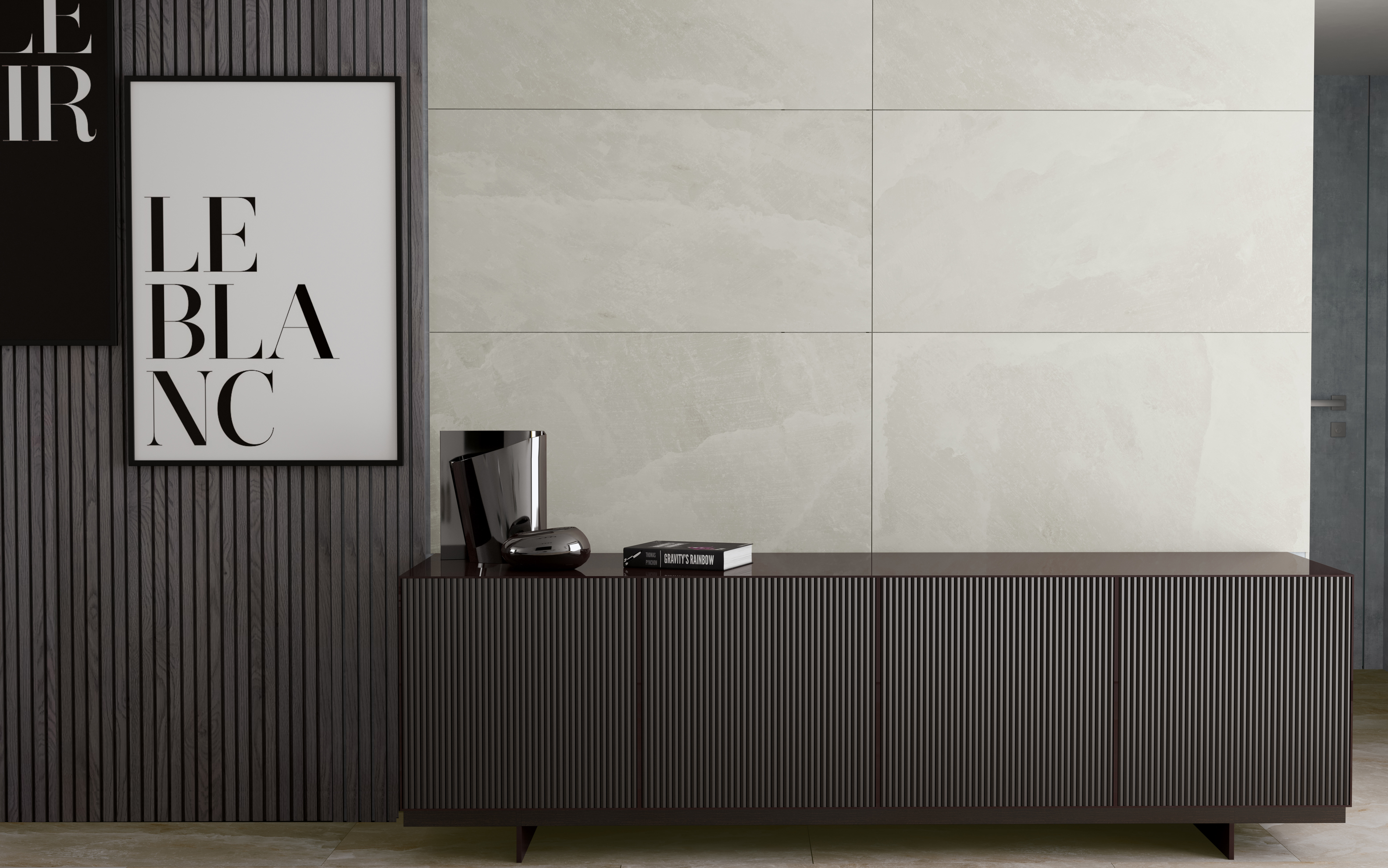 Изображение товара Керамогранит BIEN SALT CAVE Ice 59.5x119.5см серый бетонный эффект