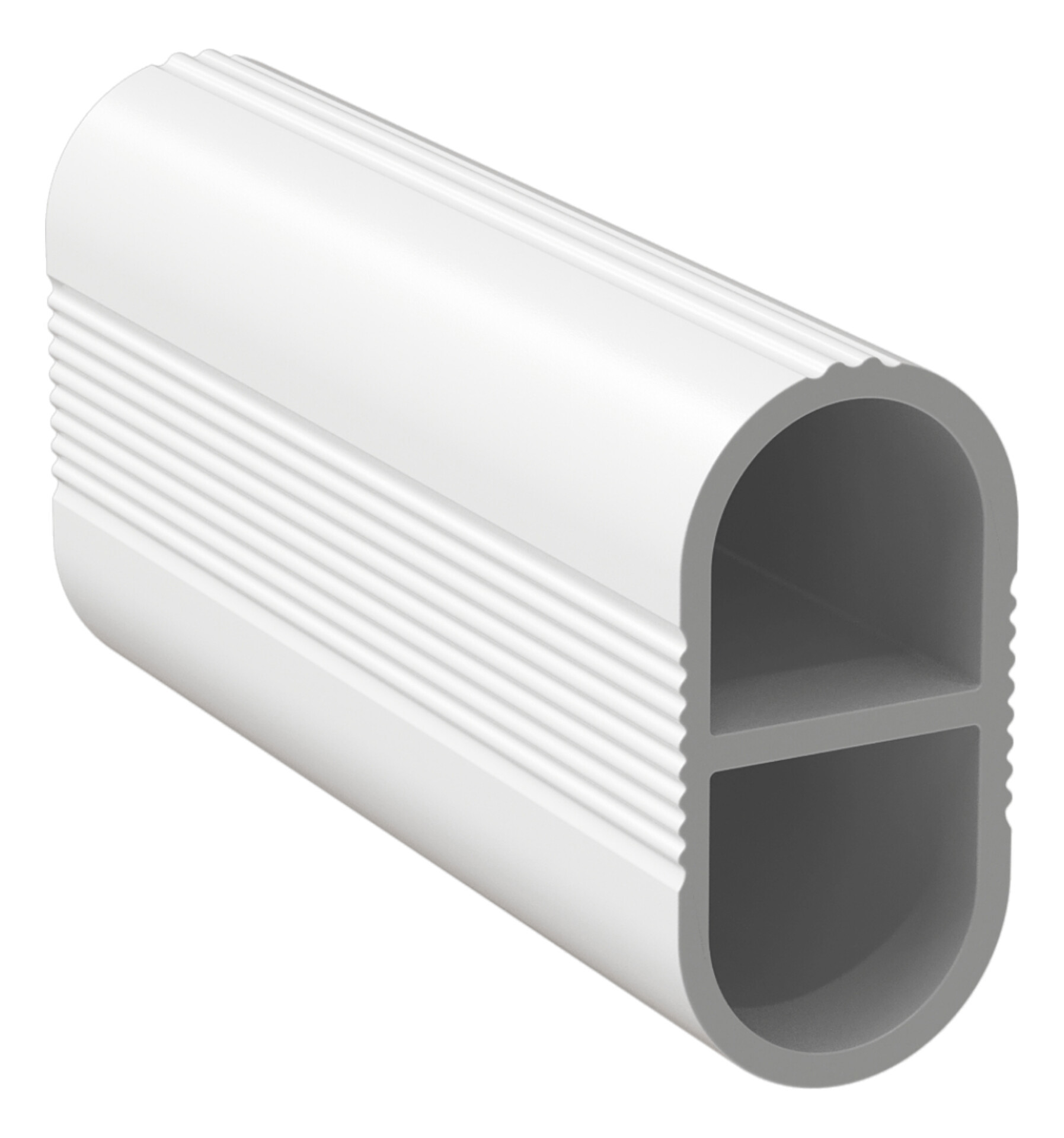 Изображение товара Штанга для шкафа Avira 150 см белая с усиленным упором