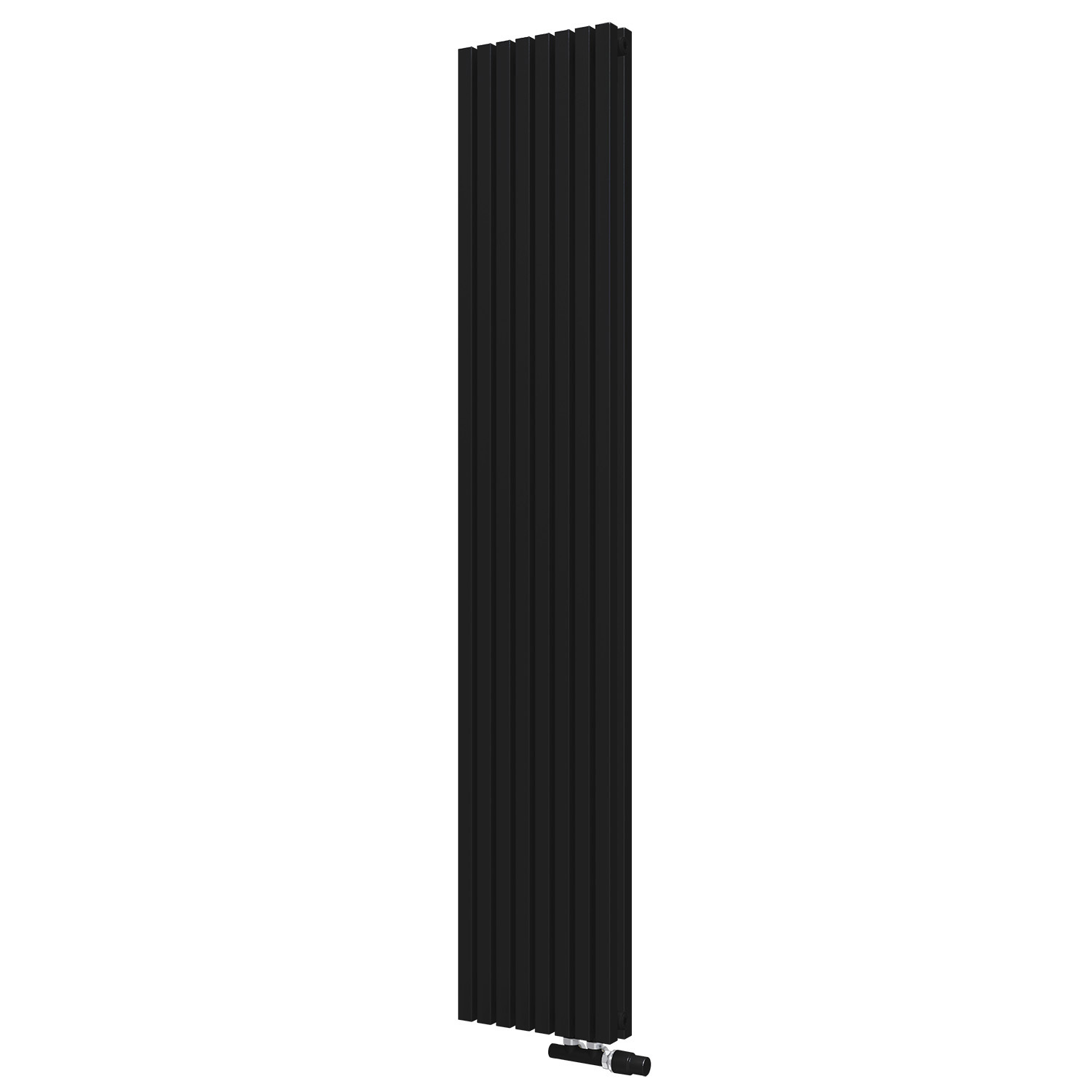 Изображение товара Радиатор КЗТО Quadrum 30 V 2-1750-8 U RALTP26X-M215249005 структурный шелк черный