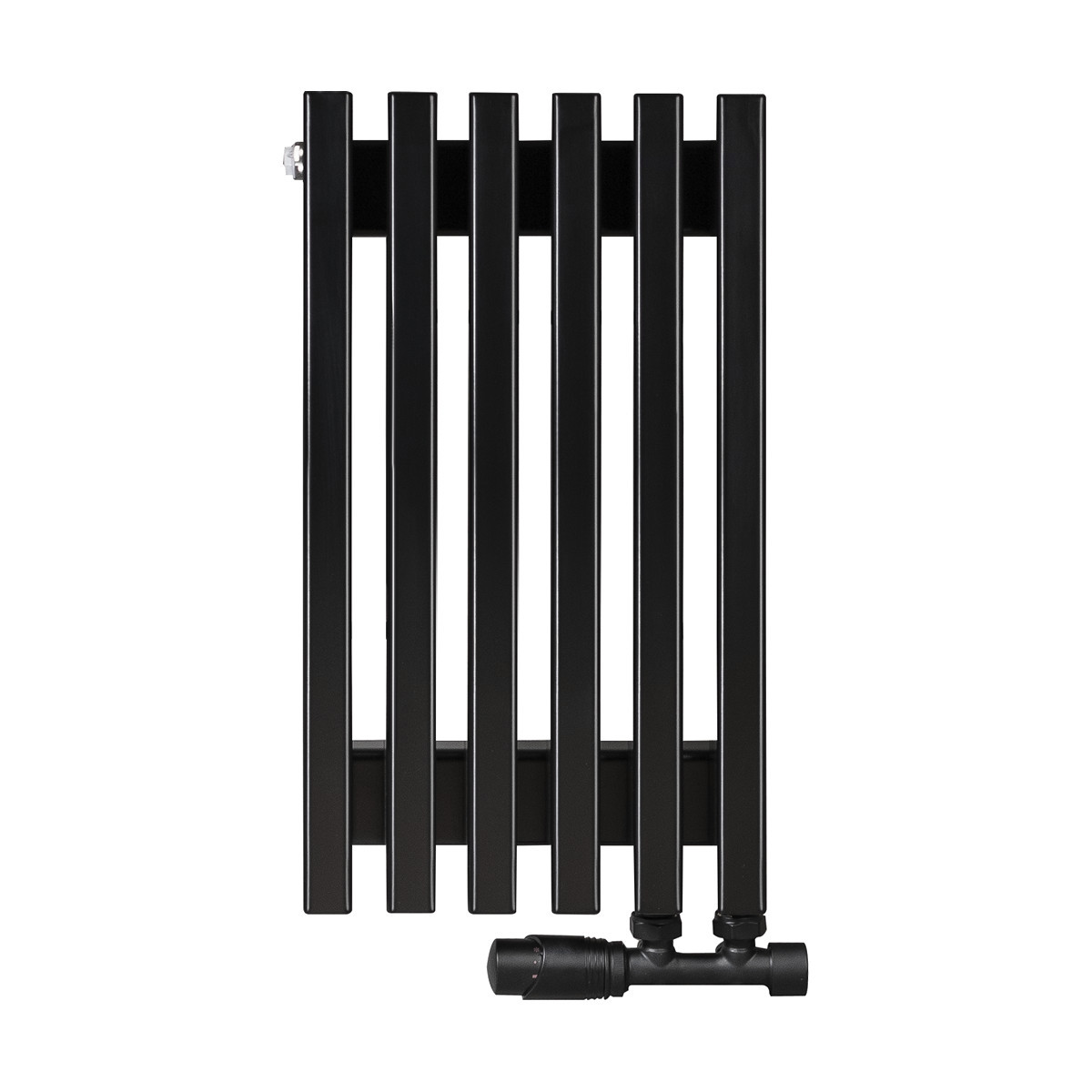 Изображение товара Радиатор трубчатый Arbiola Compact 50/85 6 секций черный монтаж на стену