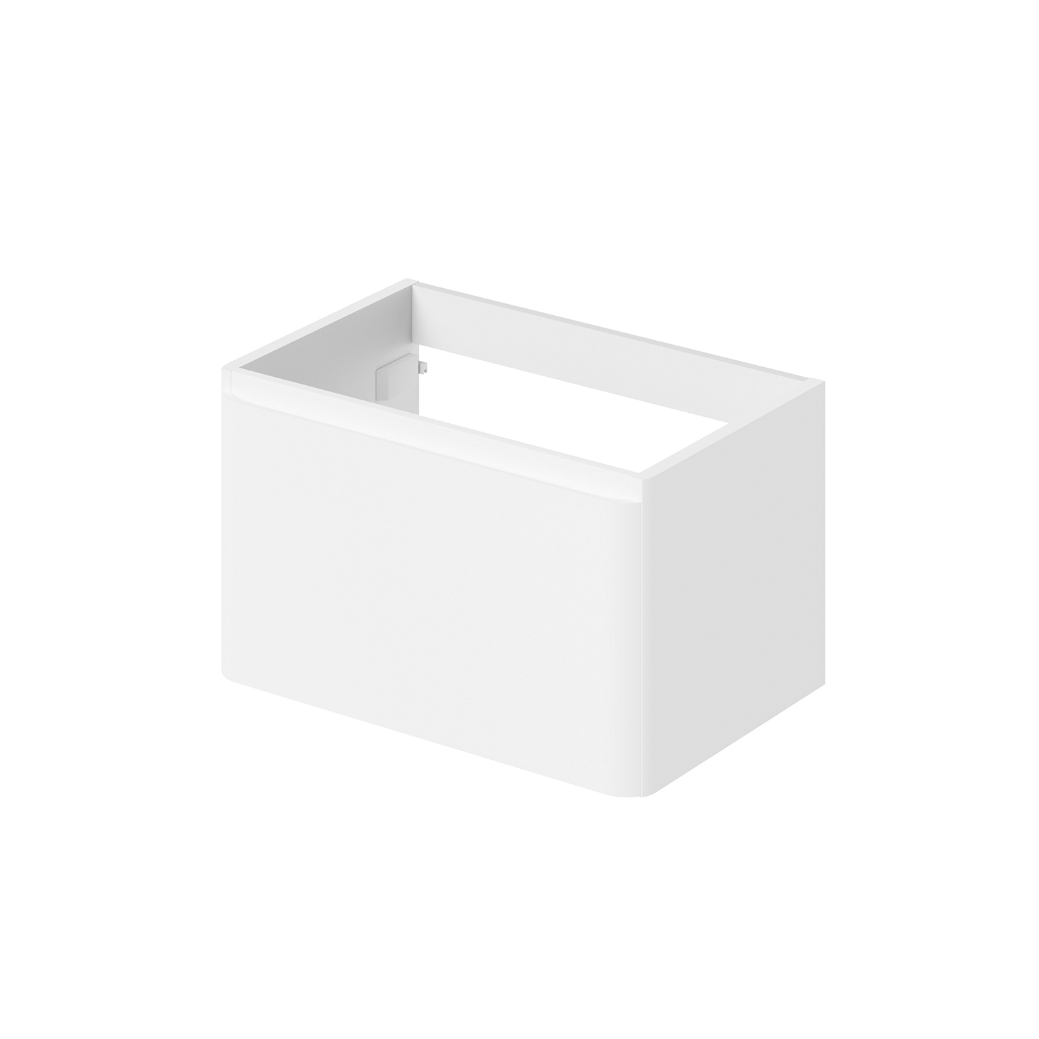 Изображение товара Тумба Итана Roberto 68.4 см белый глянец — подвесная с доводчиком