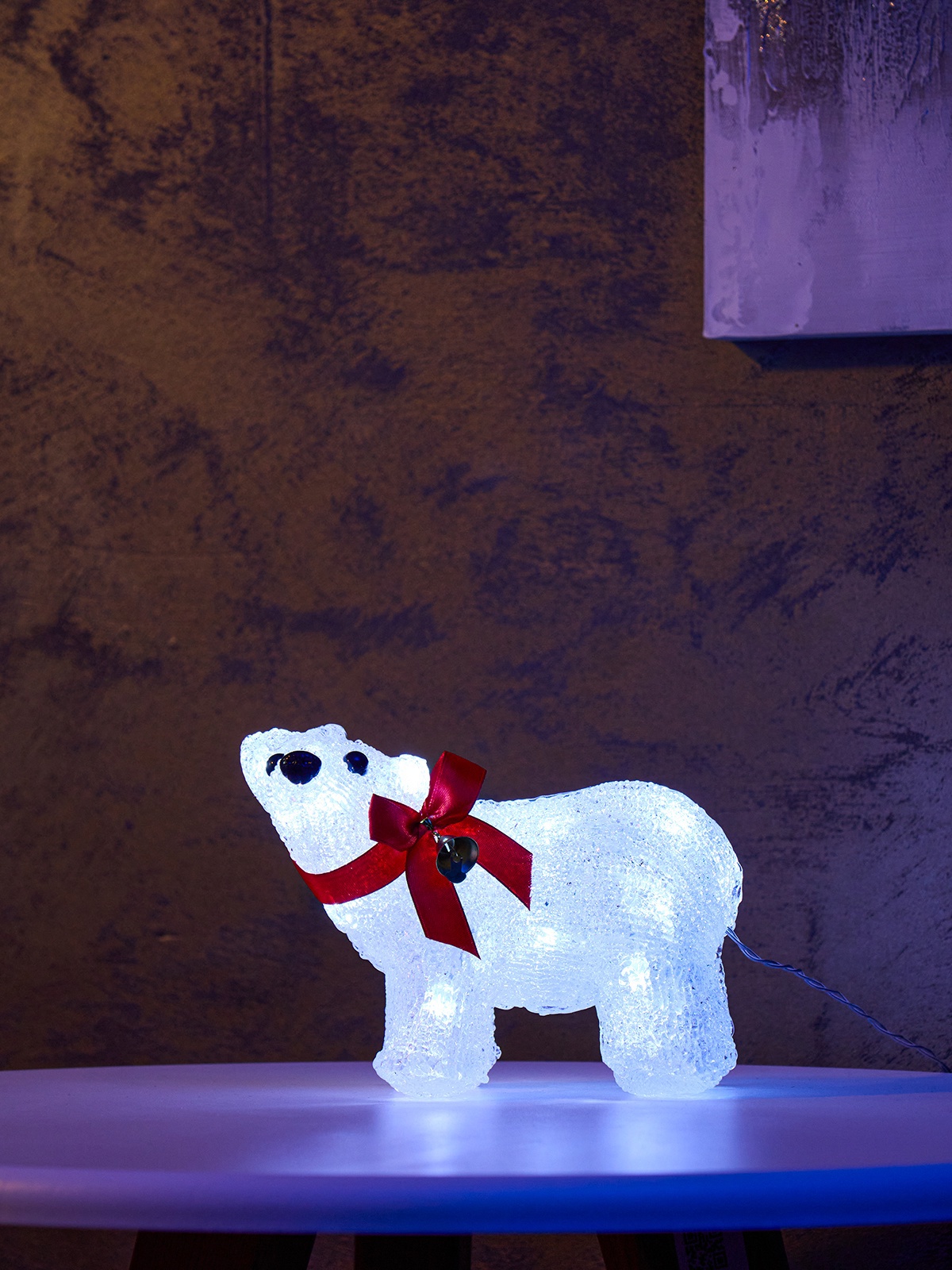 Изображение товара Светящаяся электрическая фигура Мишка 12 см Luazon Lighting